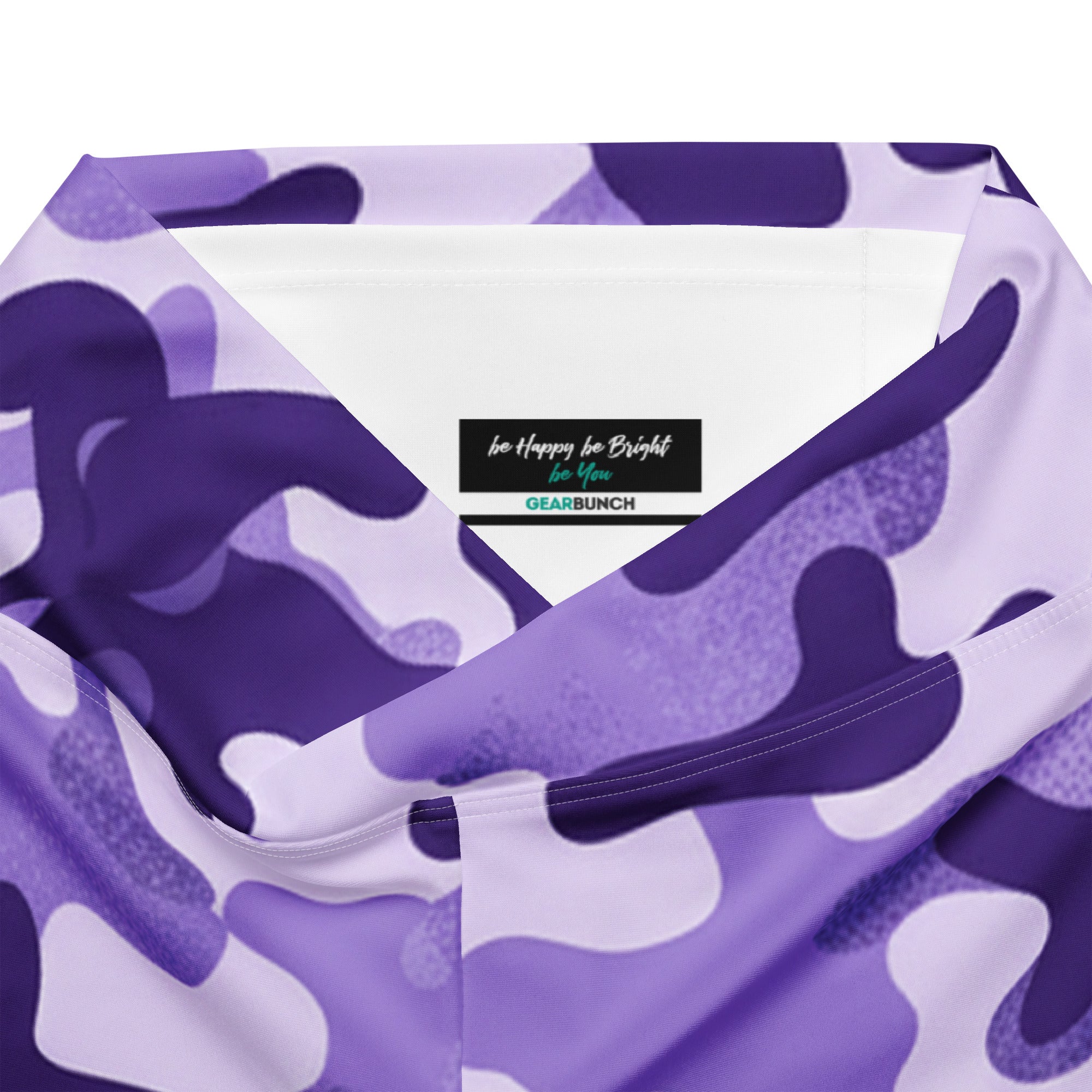 Lavender Camo Flare Leggings | GearBunch