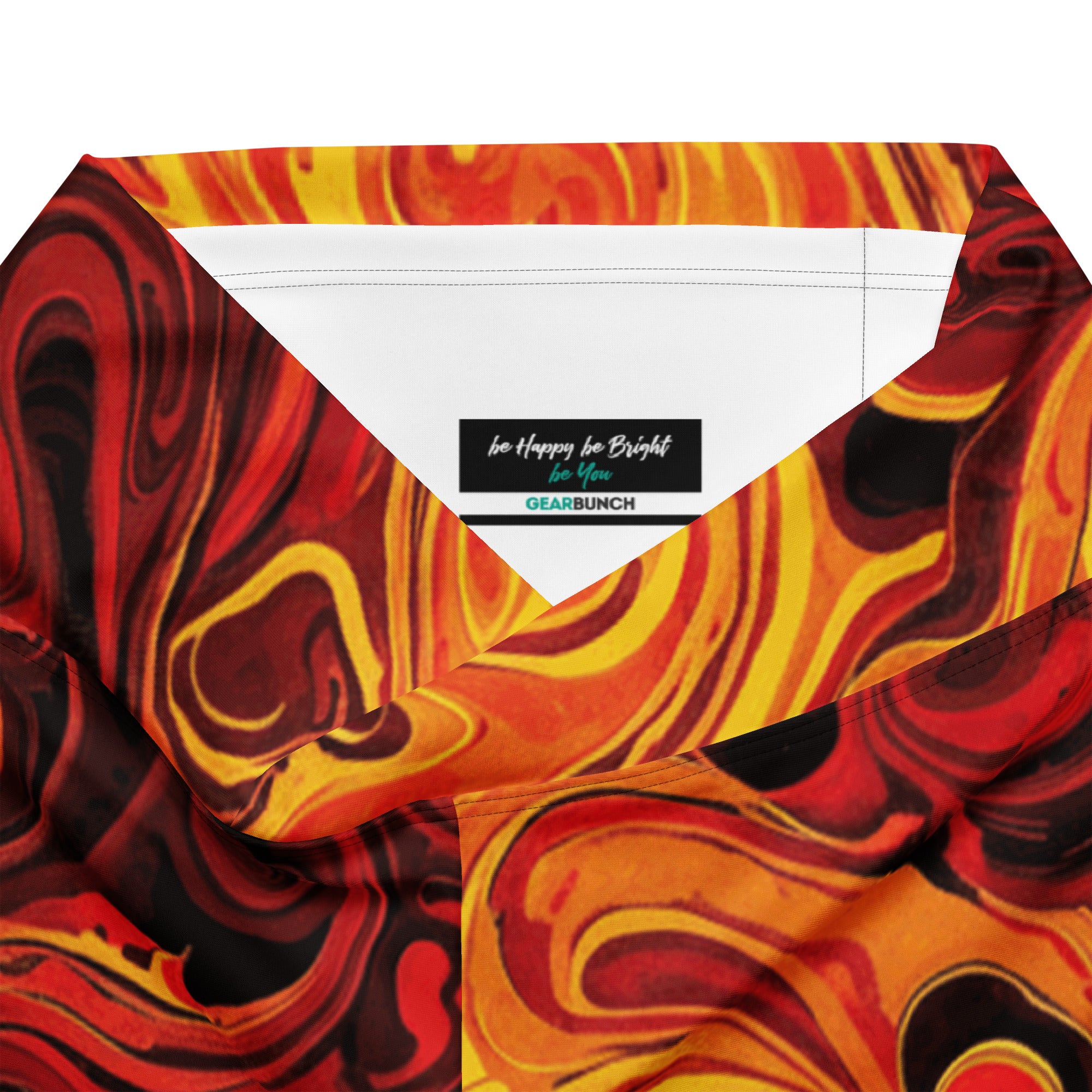 Liquid Marble Lava Flow Flare Leggings | GearBunch