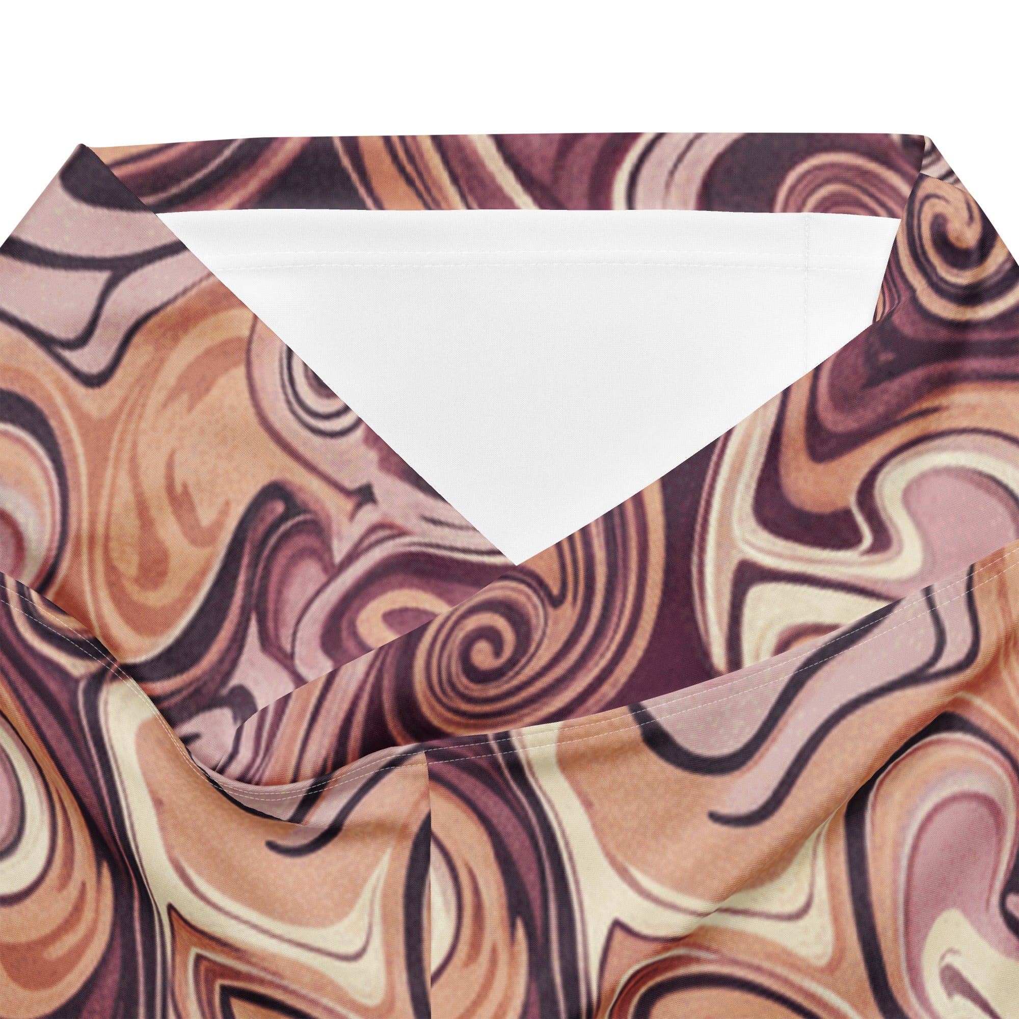 Liquid Marble Rose Gold Luxe Flare Leggings | GearBunch