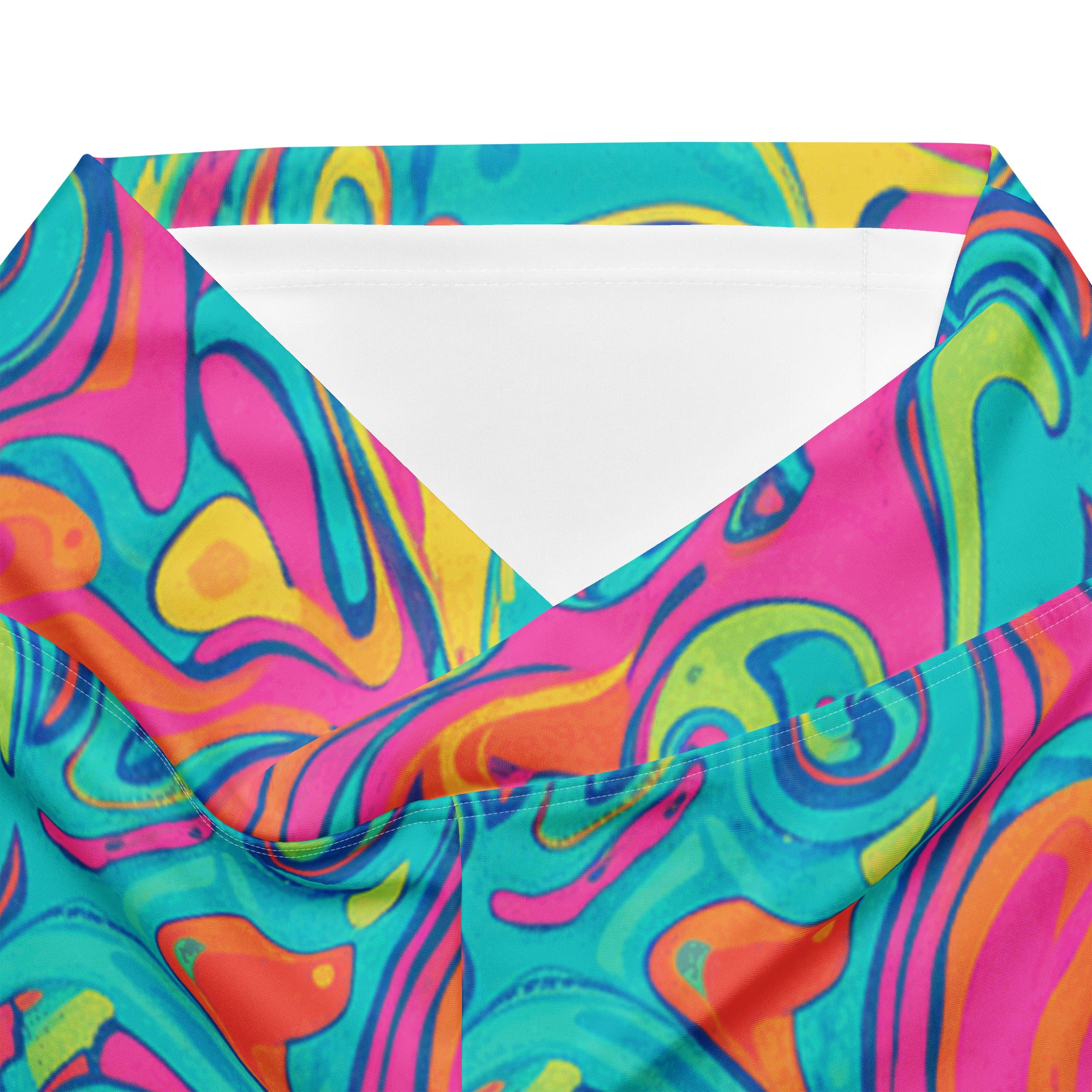 Liquid Marble Tropical Paradise Flare Leggings | GearBunch