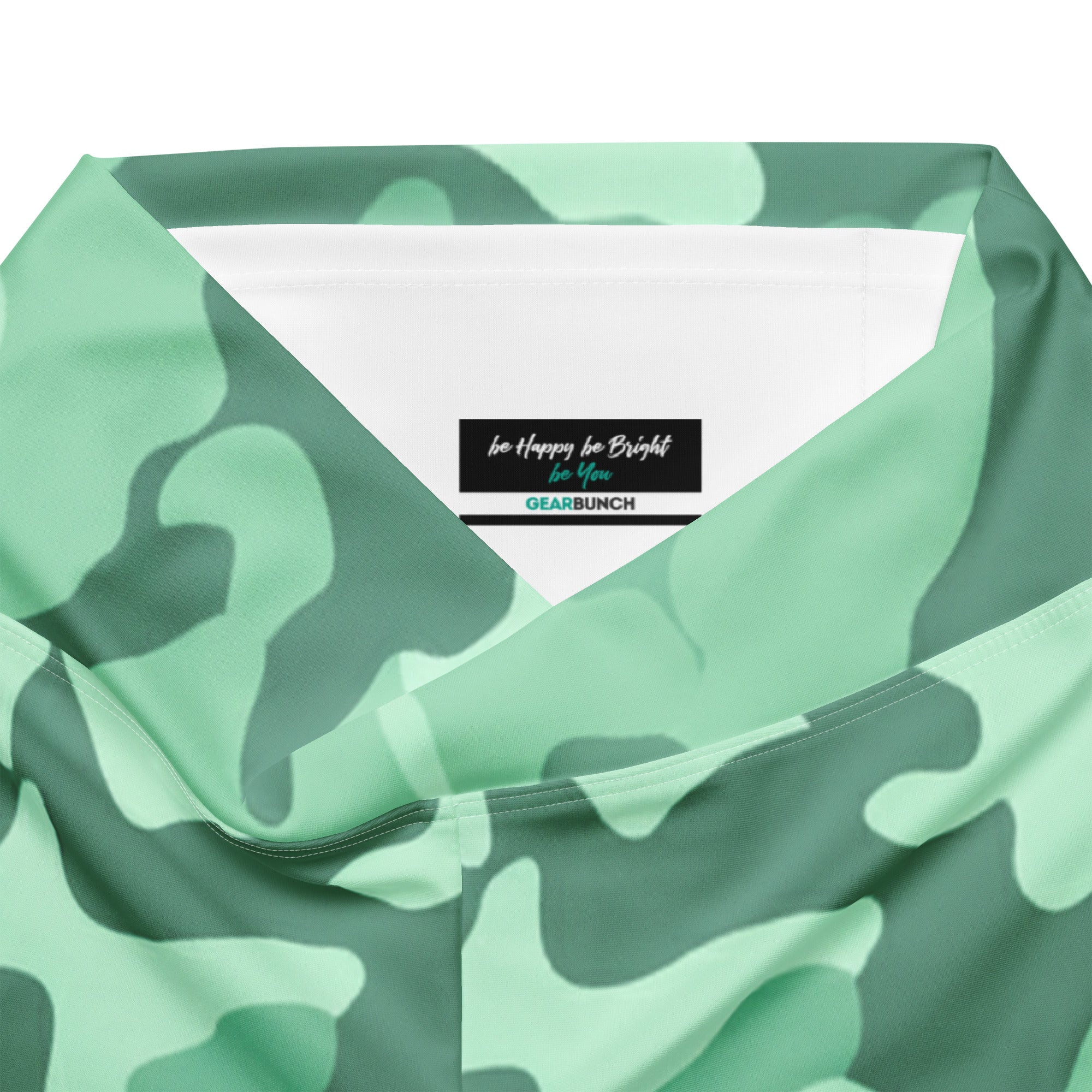 Mint Camo Flare Leggings | GearBunch