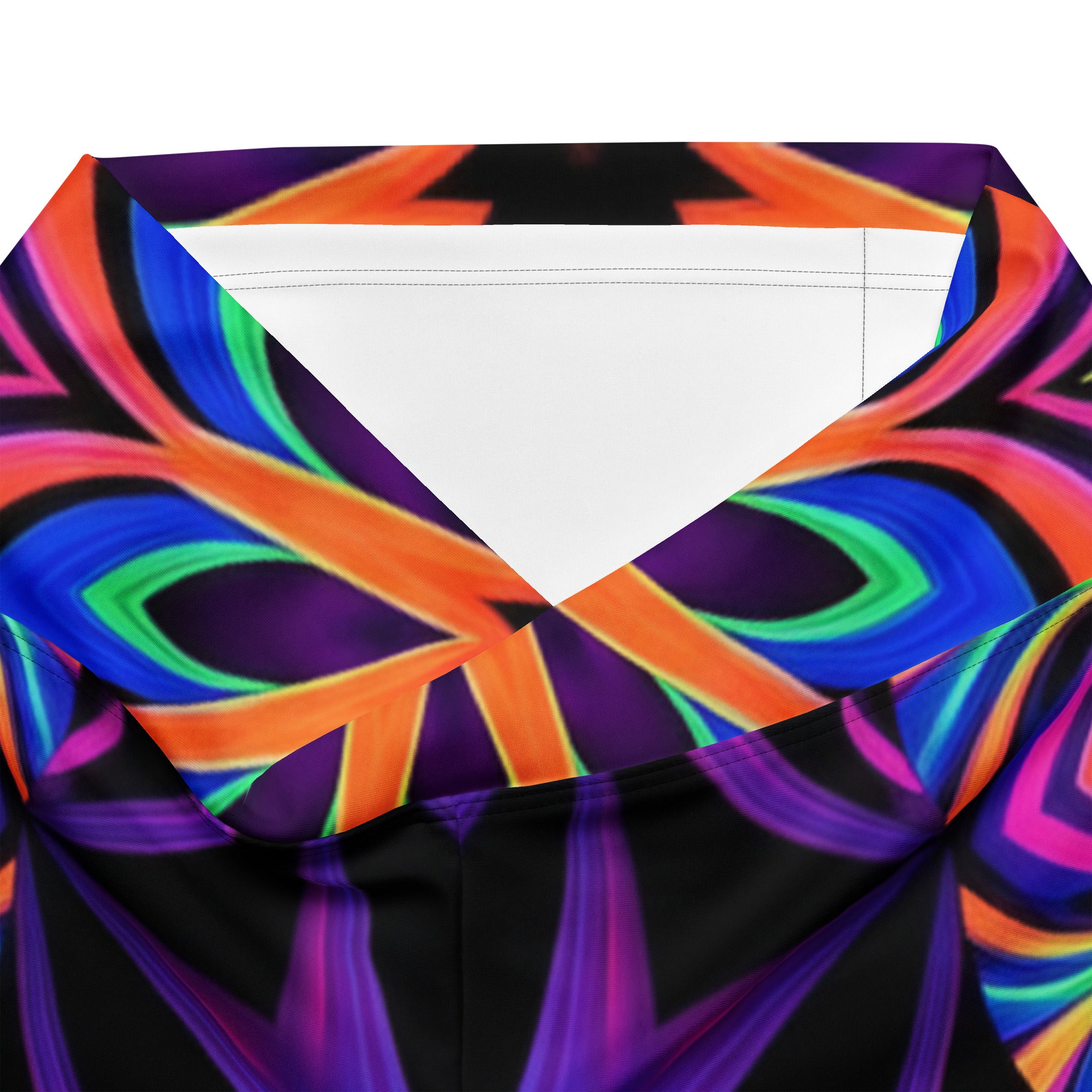 Psychedelic Blacklight Flare Leggings | GearBunch