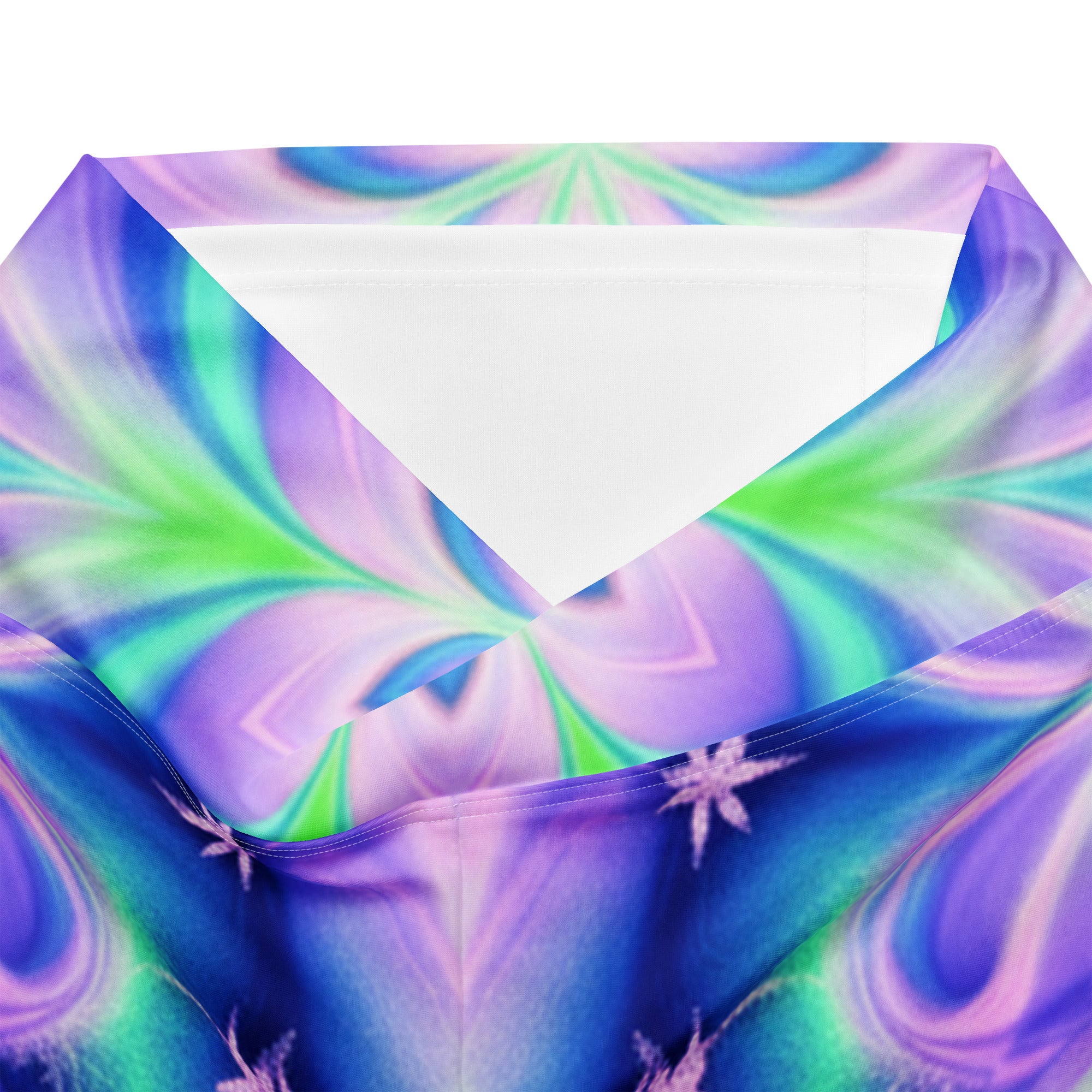 Psychedelic Northern Lights Flare Leggings | GearBunch