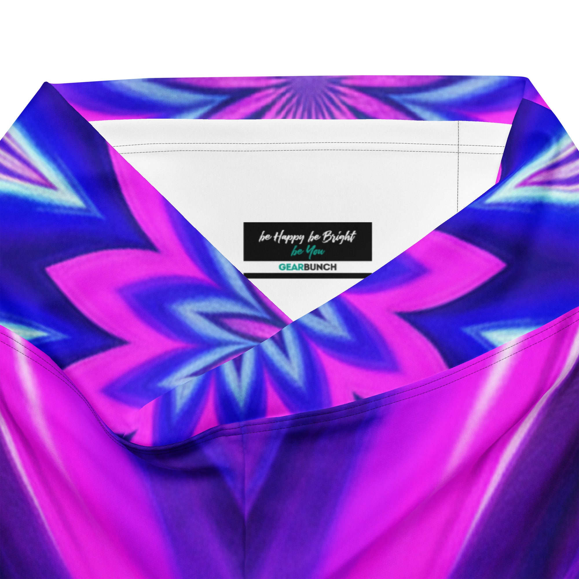 Psychedelic Ultraviolet Bloom Flare Leggings | GearBunch