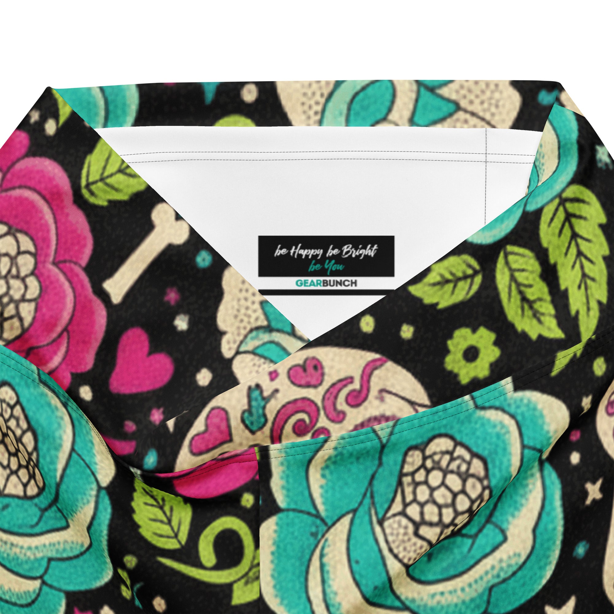 Sugar Skull Botanica Flare Leggings | GearBunch