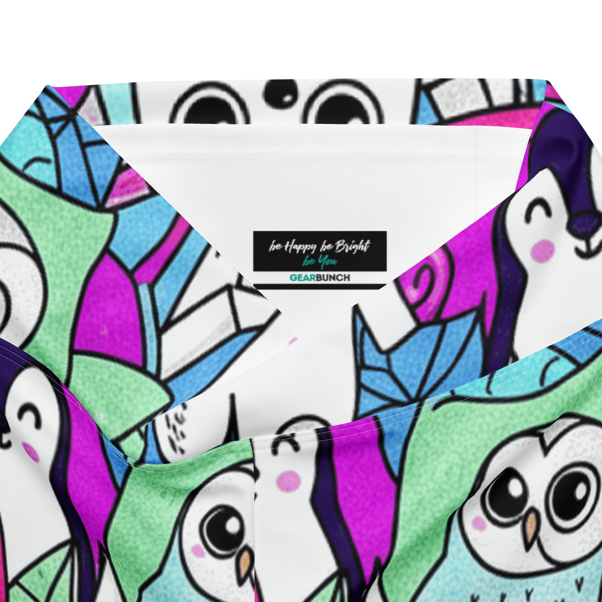 Vibrant Arctic Friends Flare Leggings | GearBunch