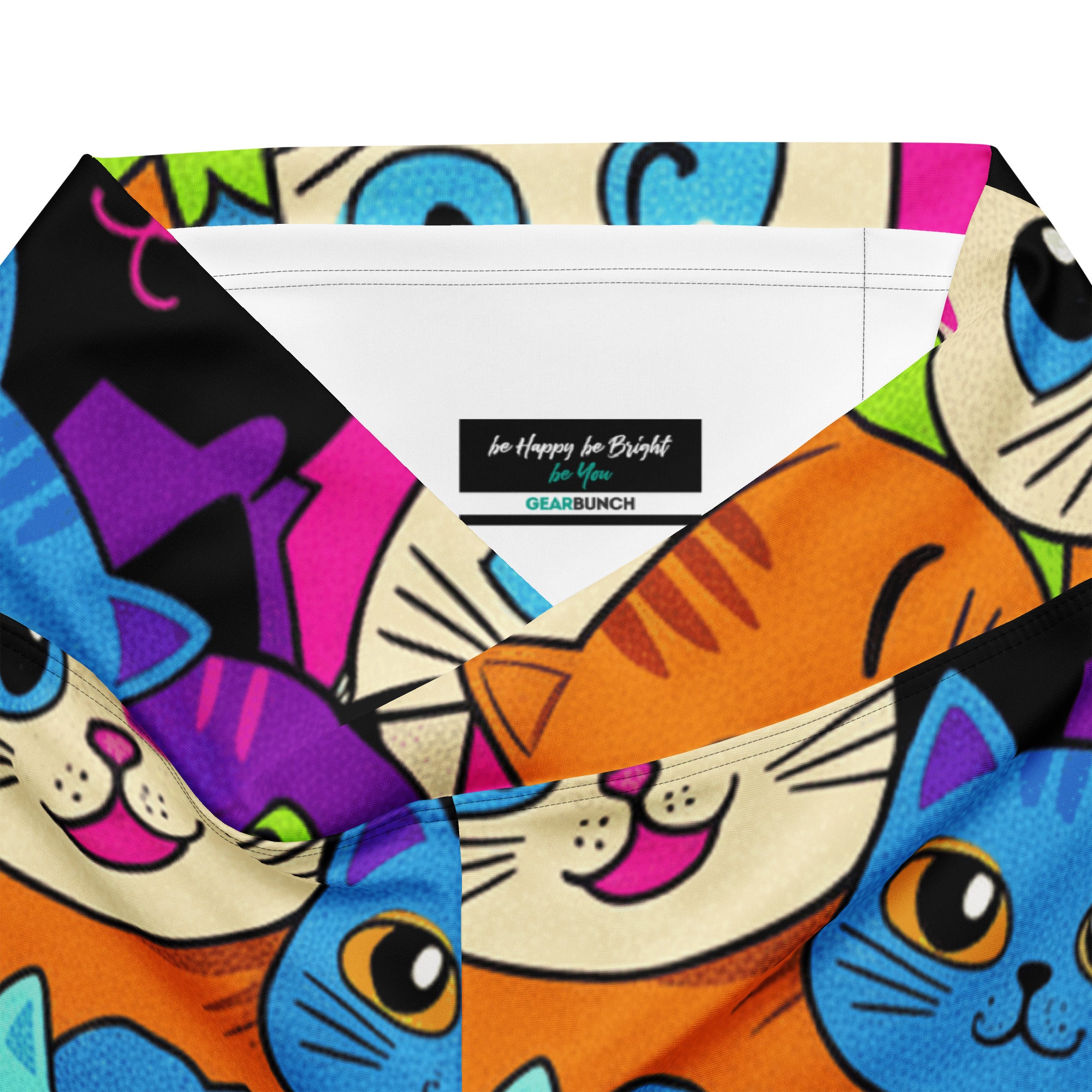 Vibrant Cats Everywhere Flare Leggings | GearBunch