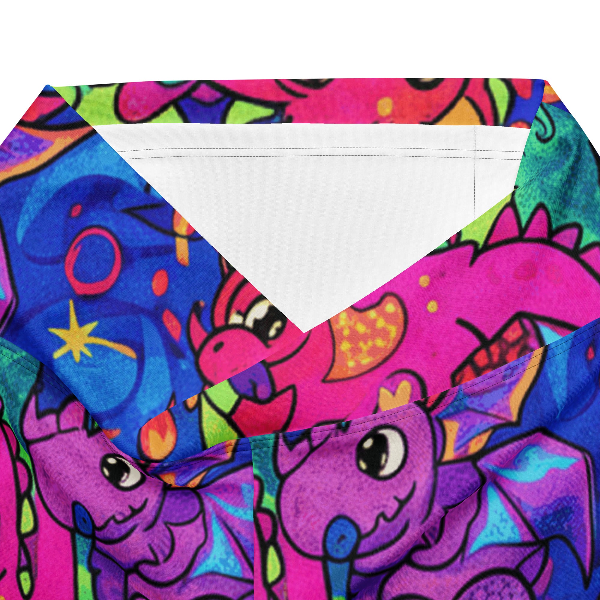 Vibrant Dragon Fantasy Flare Leggings | GearBunch