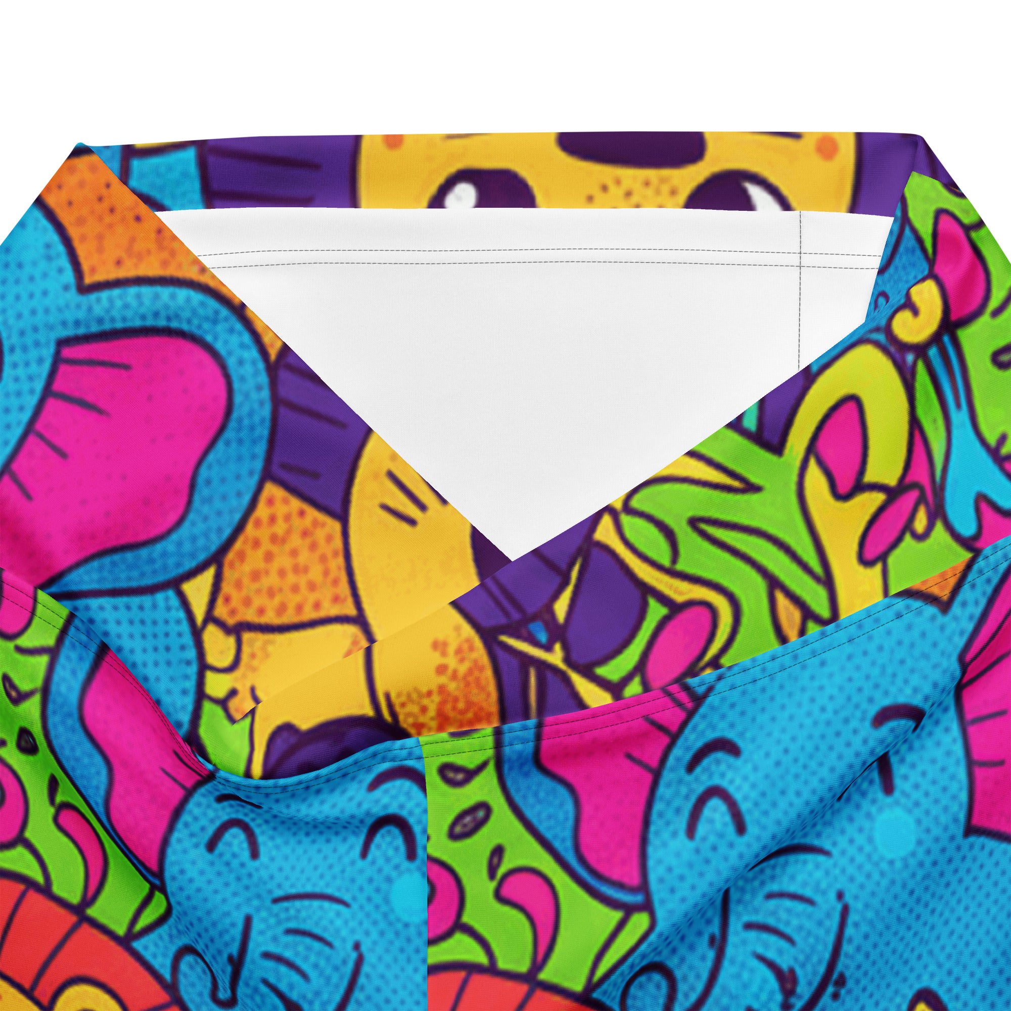 Vibrant Jungle Safari Flare Leggings | GearBunch