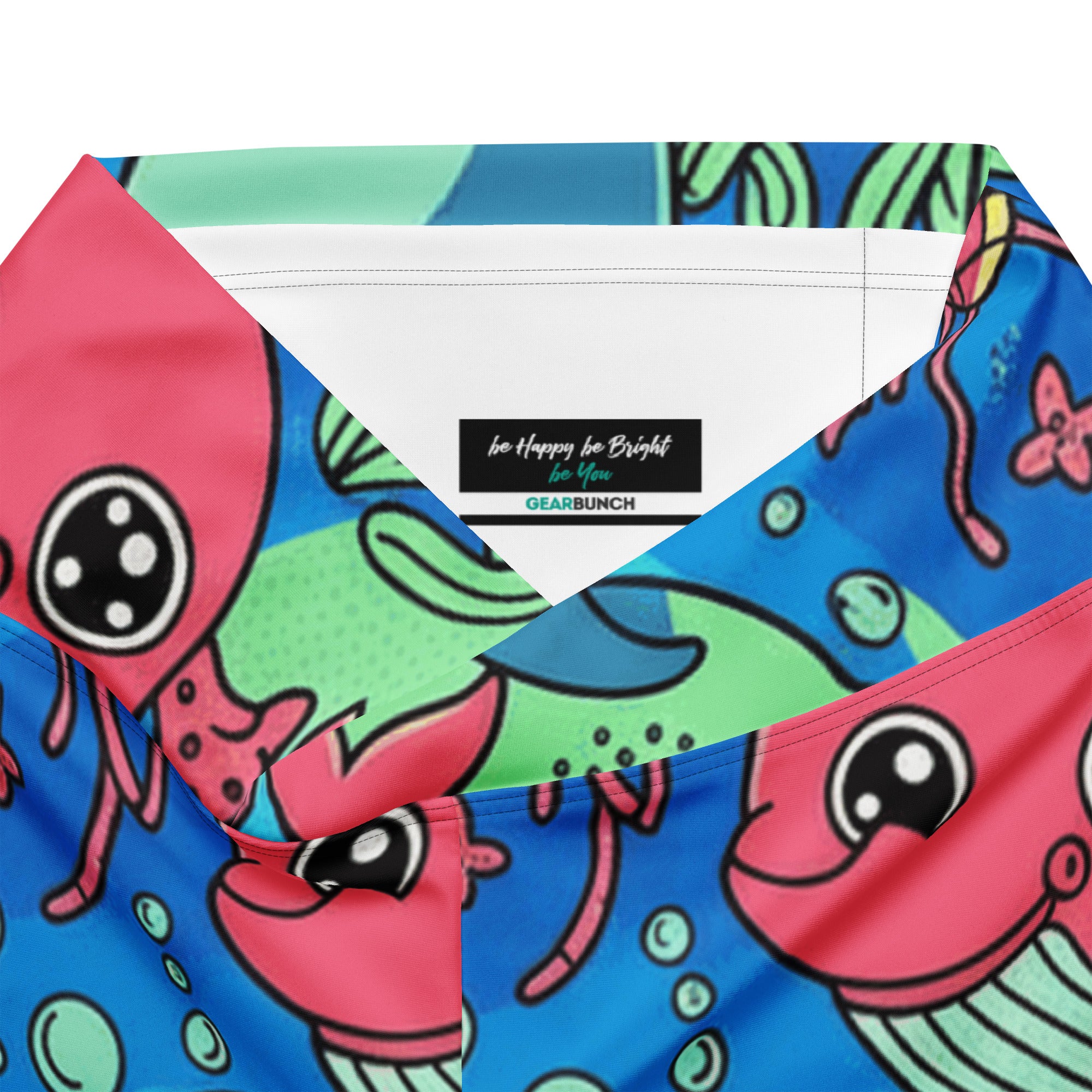 Vibrant Ocean Creatures Flare Leggings | GearBunch