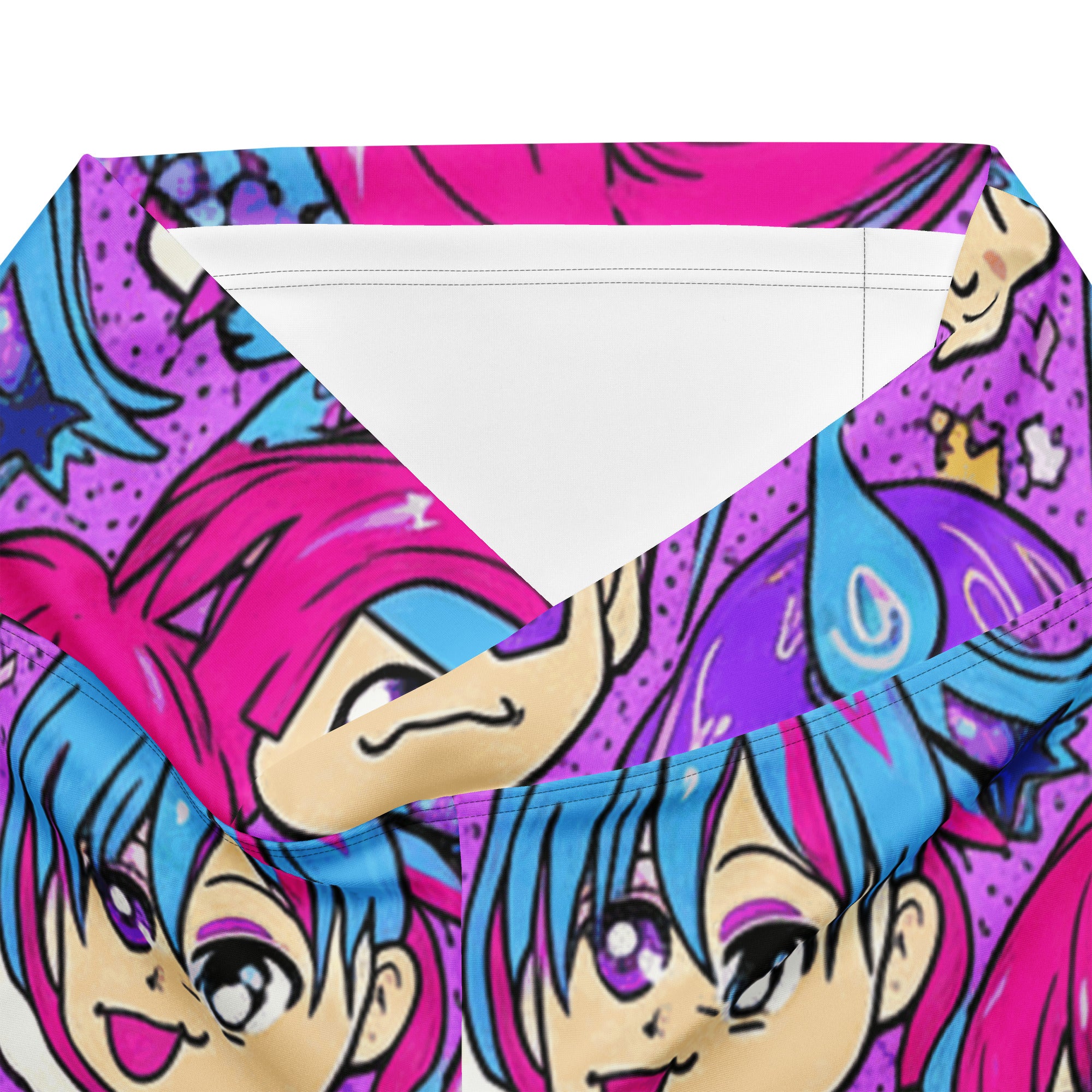 Anime Collage Mecha Pilot Flare Leggings | GearBunch