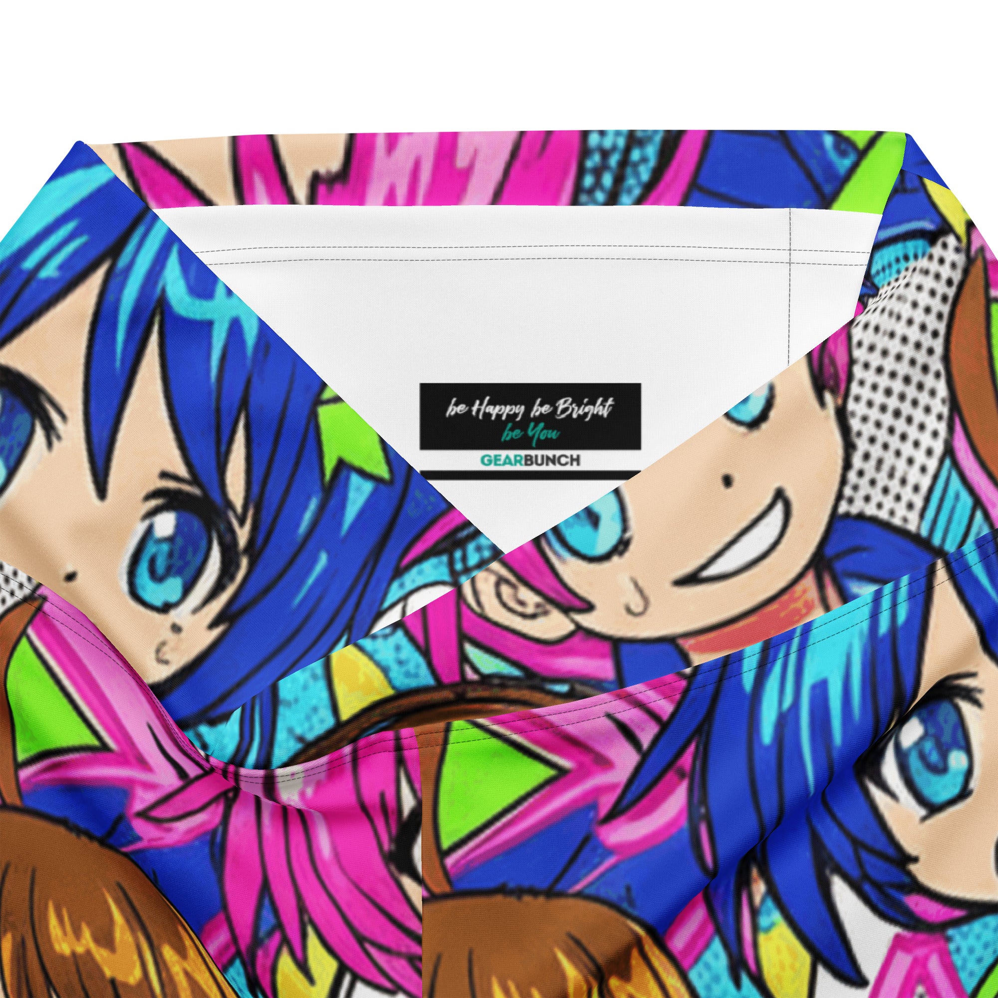 Anime Collage Sakura School Flare Leggings | GearBunch