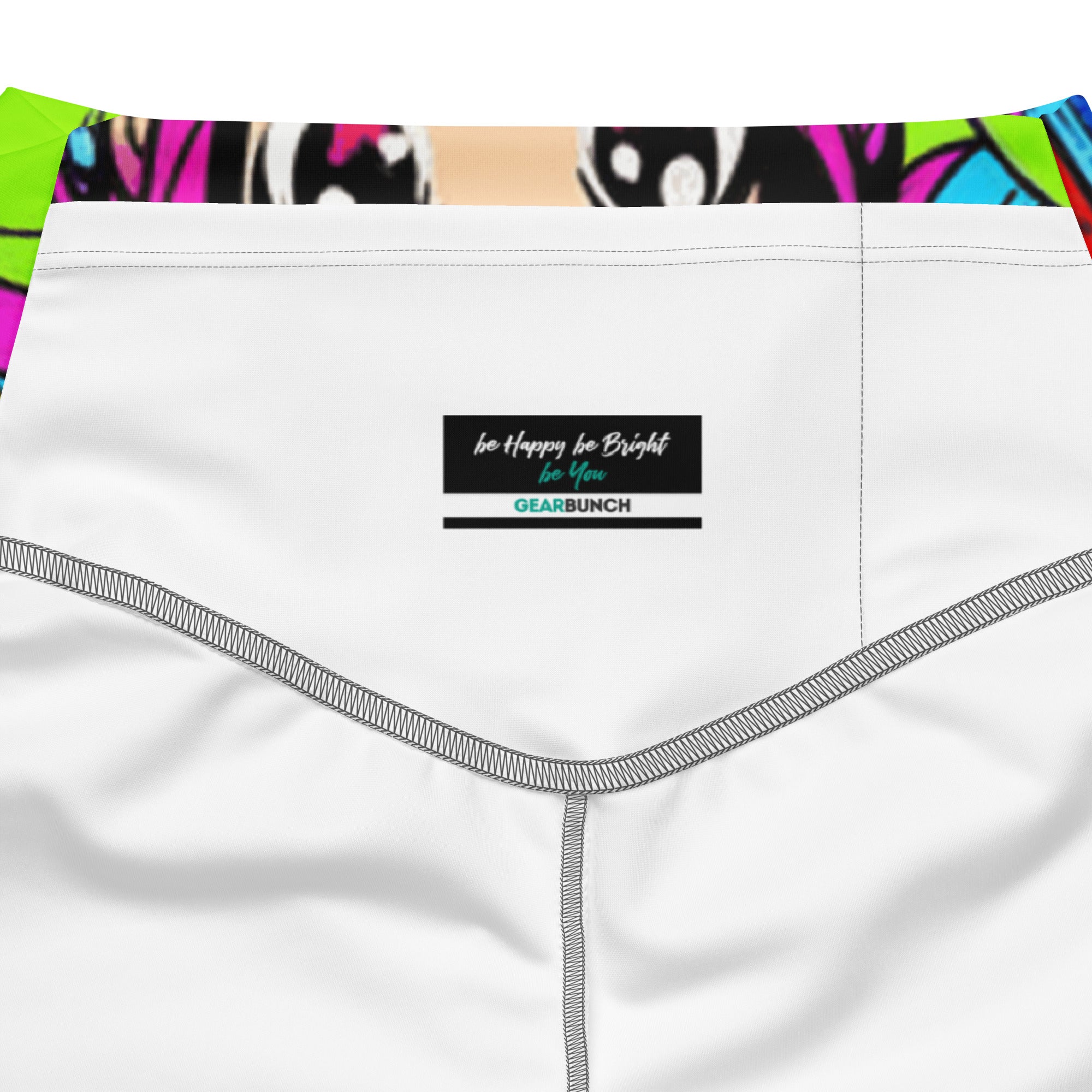 Anime Collage Chibi Party Flare Leggings | GearBunch