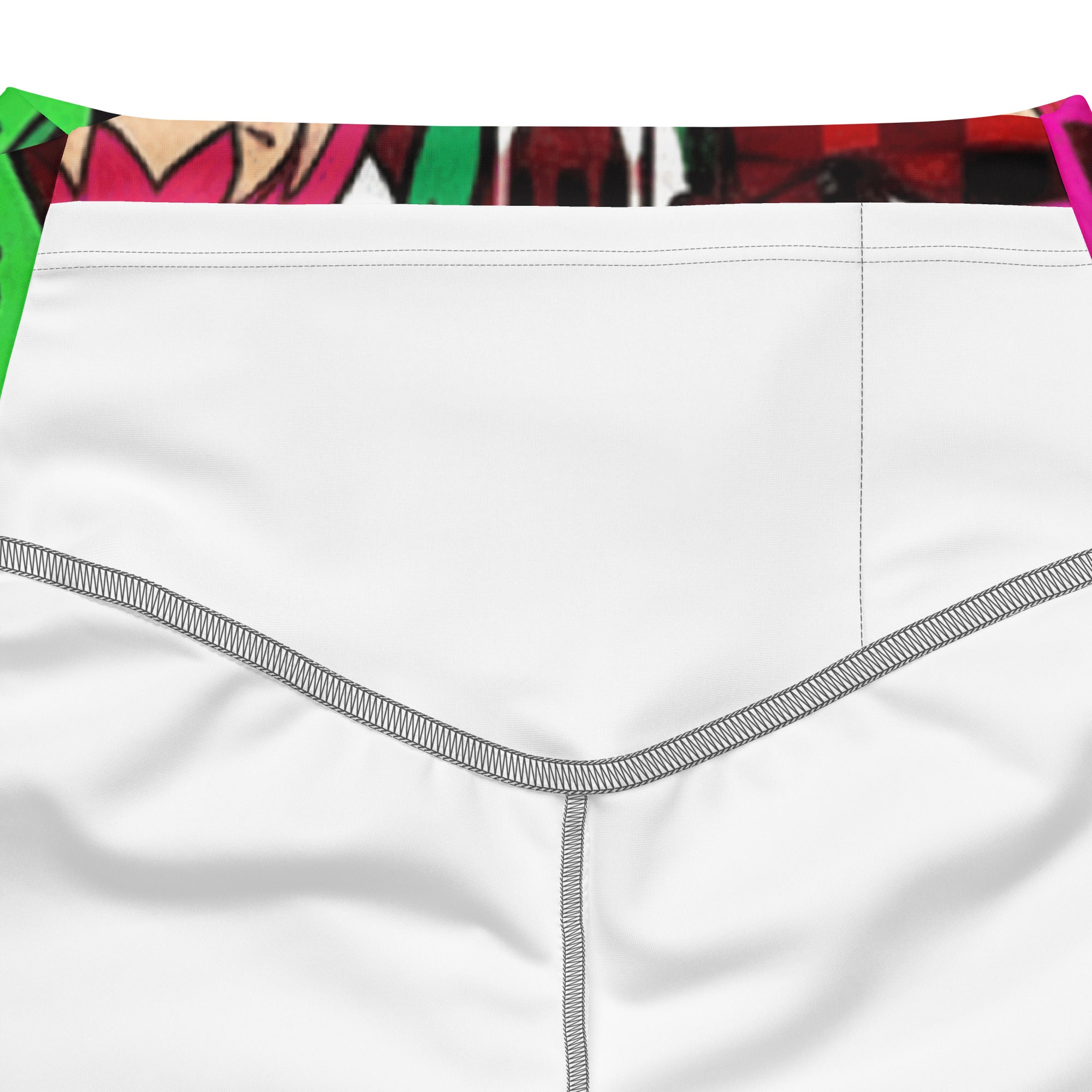 Anime Collage Flare Leggings | GearBunch