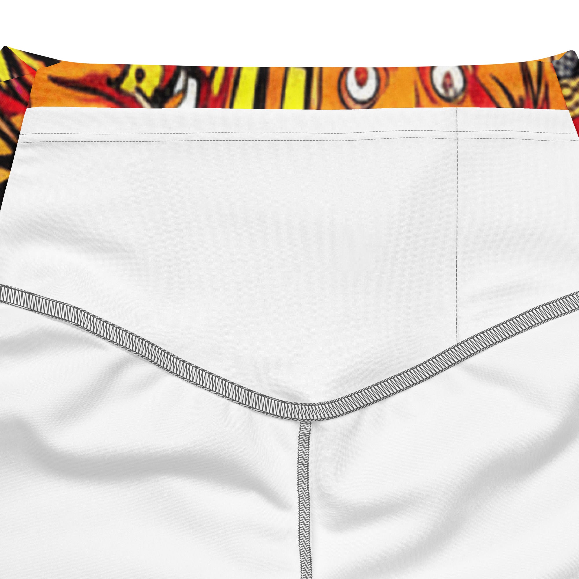 Anime Collage Fire Spirit Flare Leggings | GearBunch