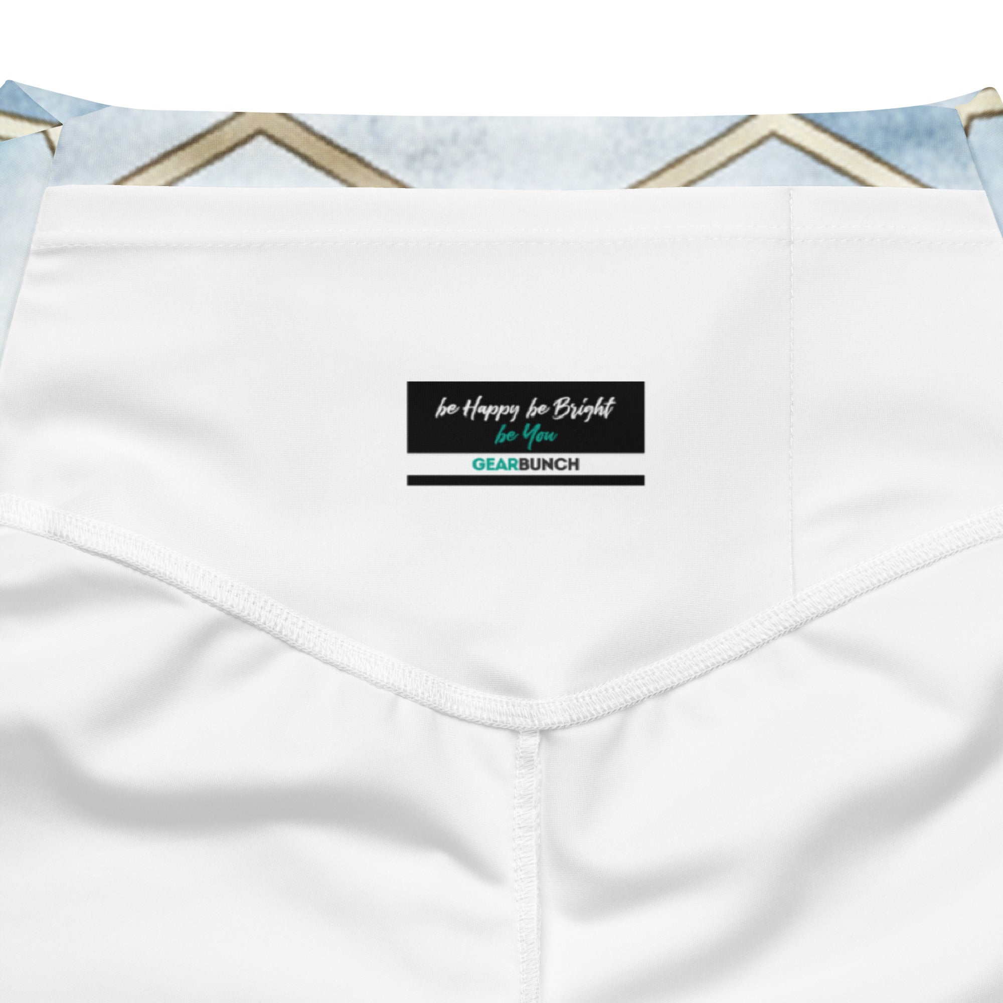 Arabic Ice Crystal Flare Leggings | GearBunch