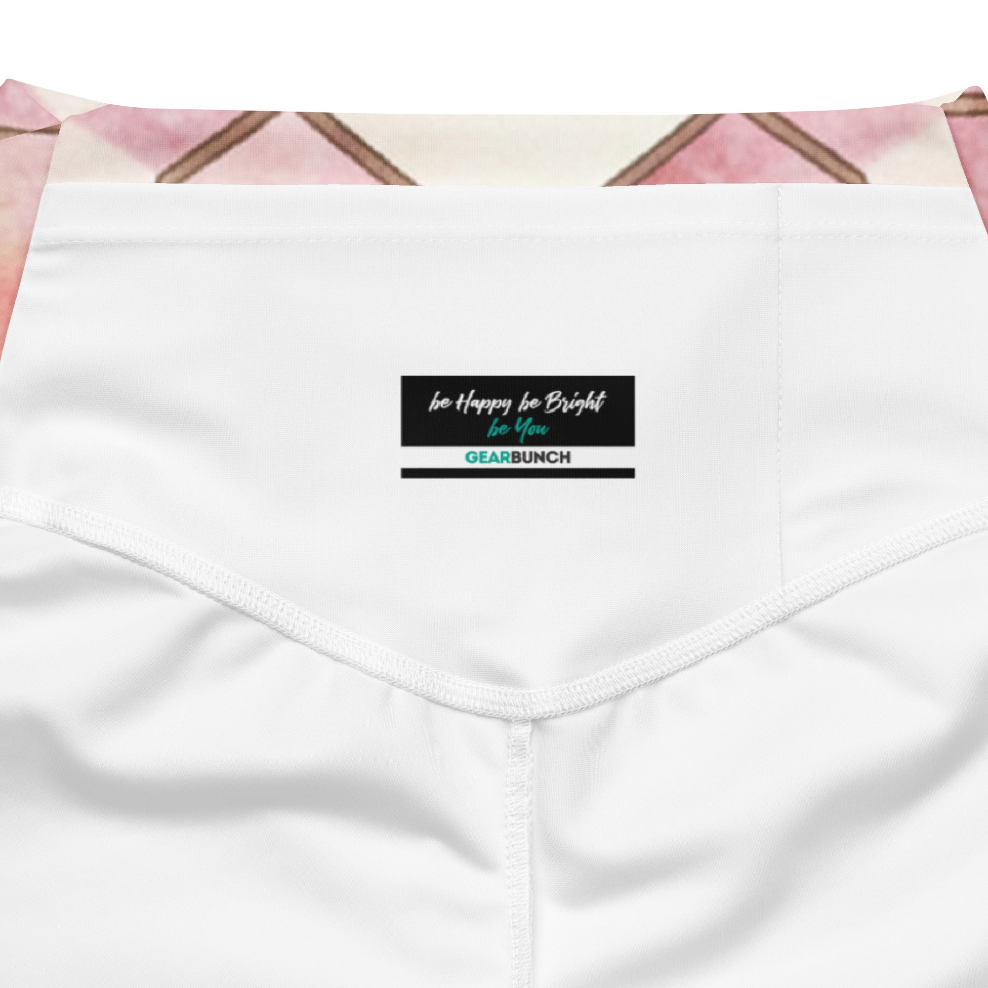 Arabic Rose Quartz Flare Leggings | GearBunch
