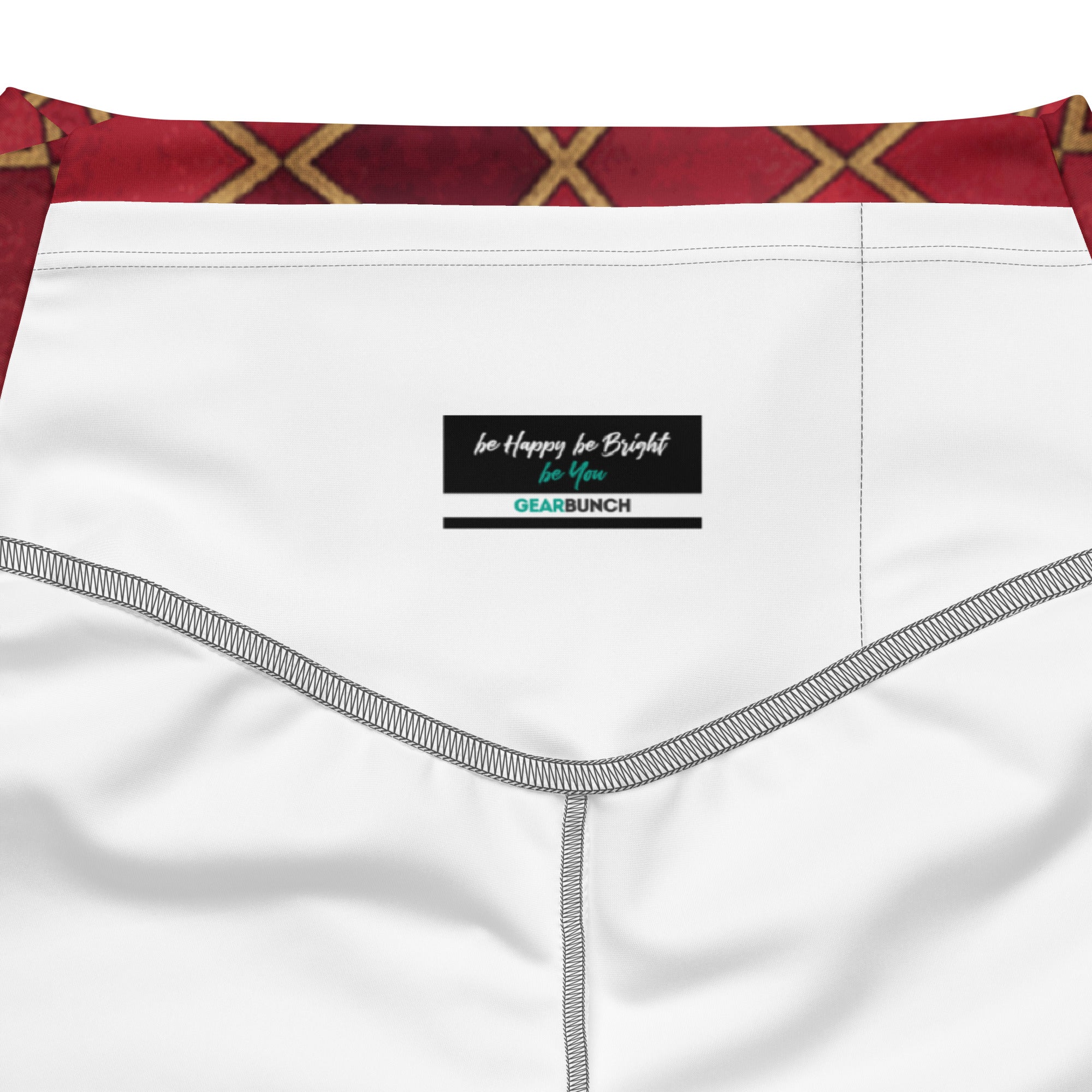 Ruby Gold Arabic Flare Leggings | GearBunch