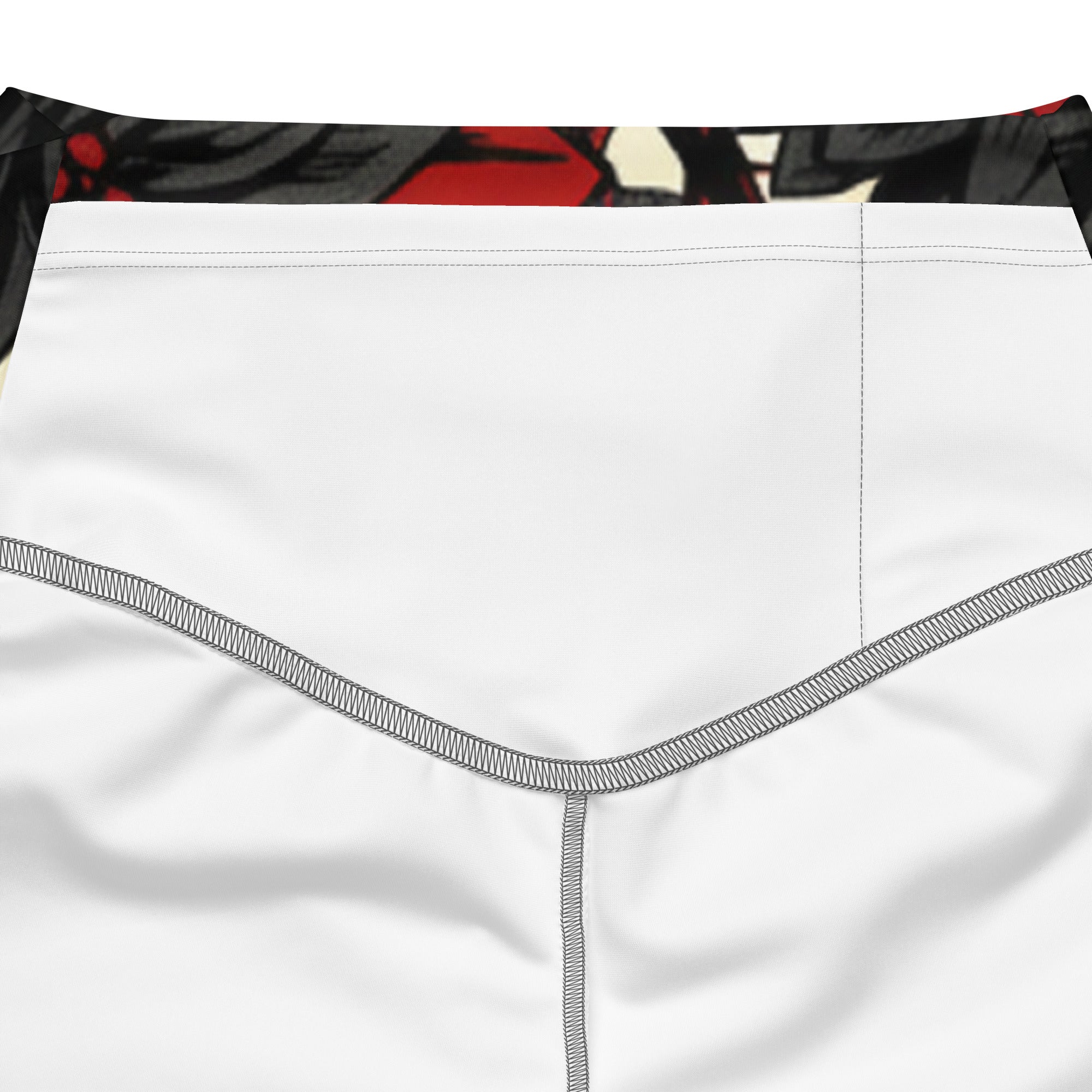 Black Dahlia Bloom Flare Leggings | GearBunch