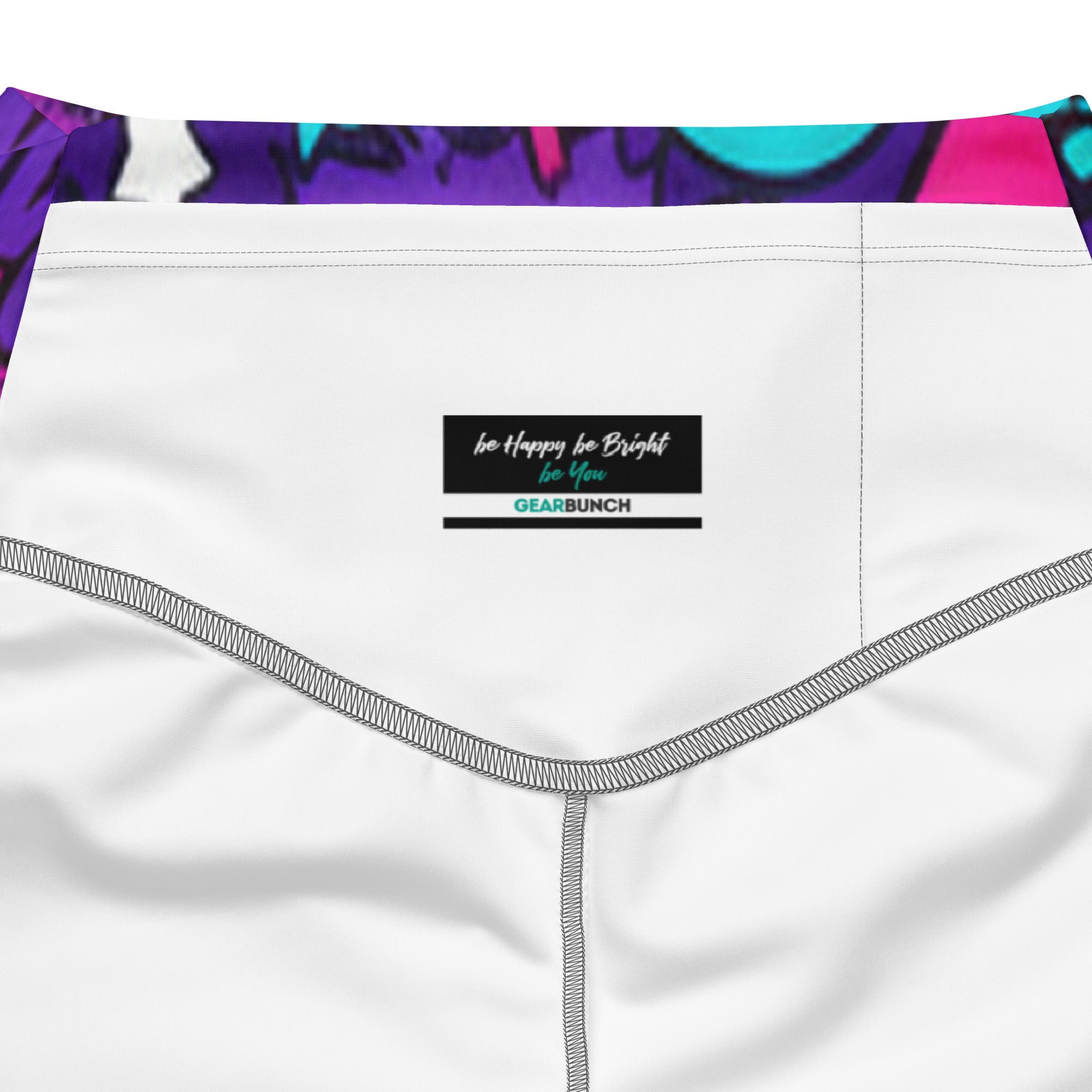 Comic Pop Galaxy Purple Flare Leggings | GearBunch