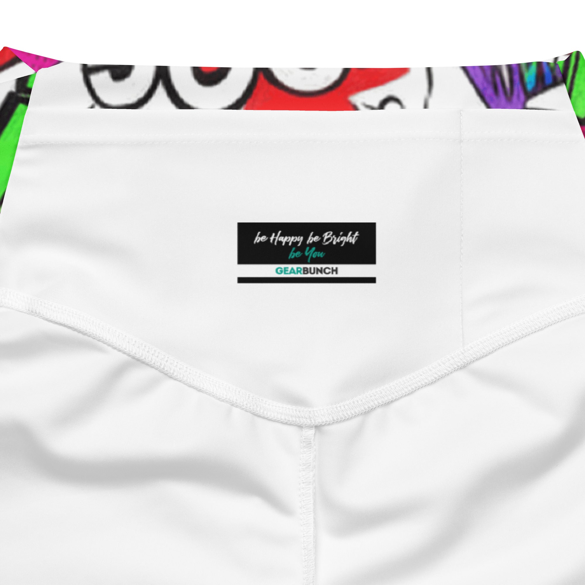 Comic Pop Neon Pink Flare Leggings | GearBunch