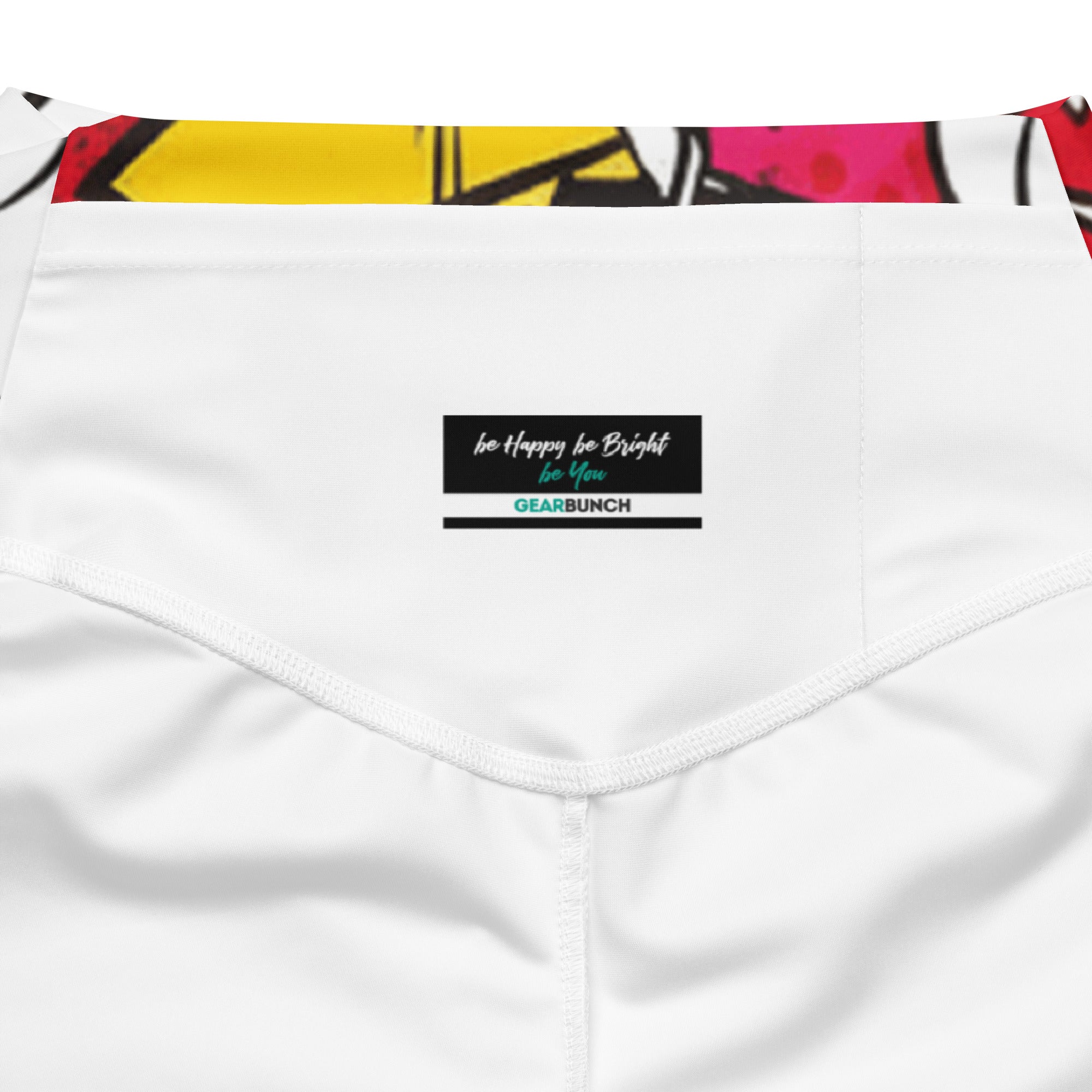 Comic Pop Sunset Orange Flare Leggings | GearBunch