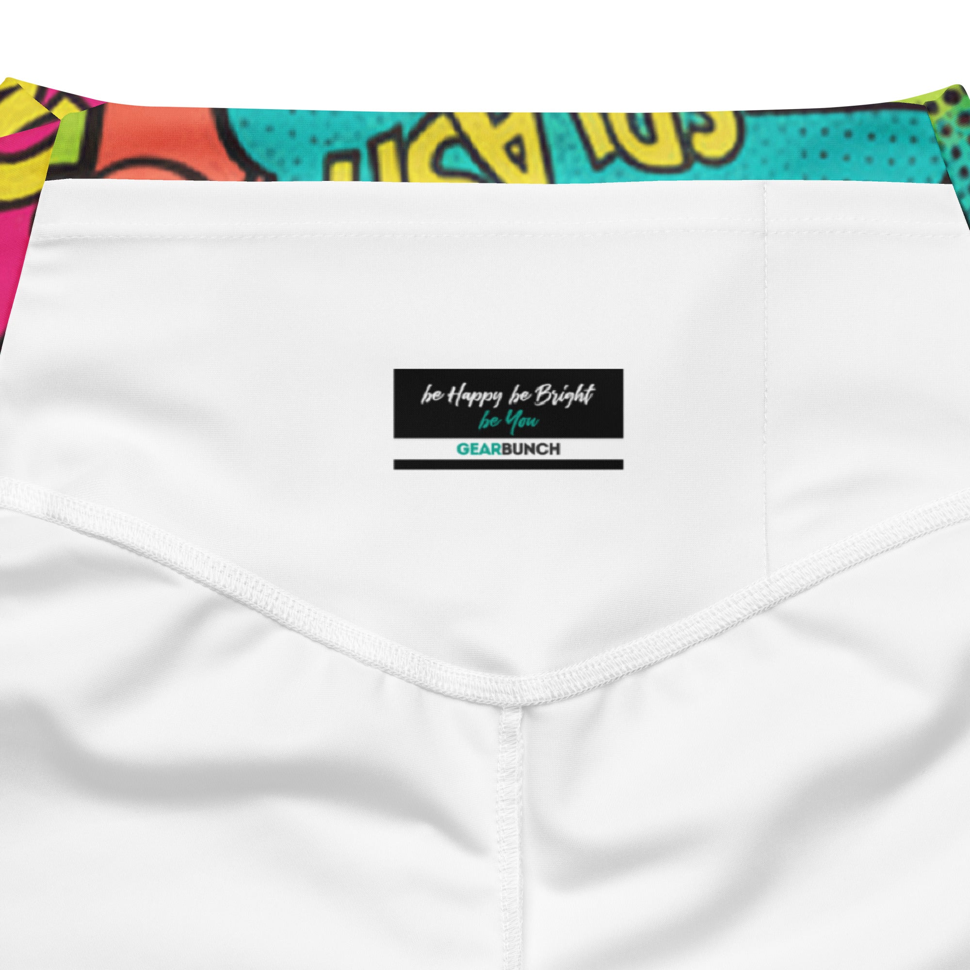 Comic Pop Tropical Flare Leggings | GearBunch