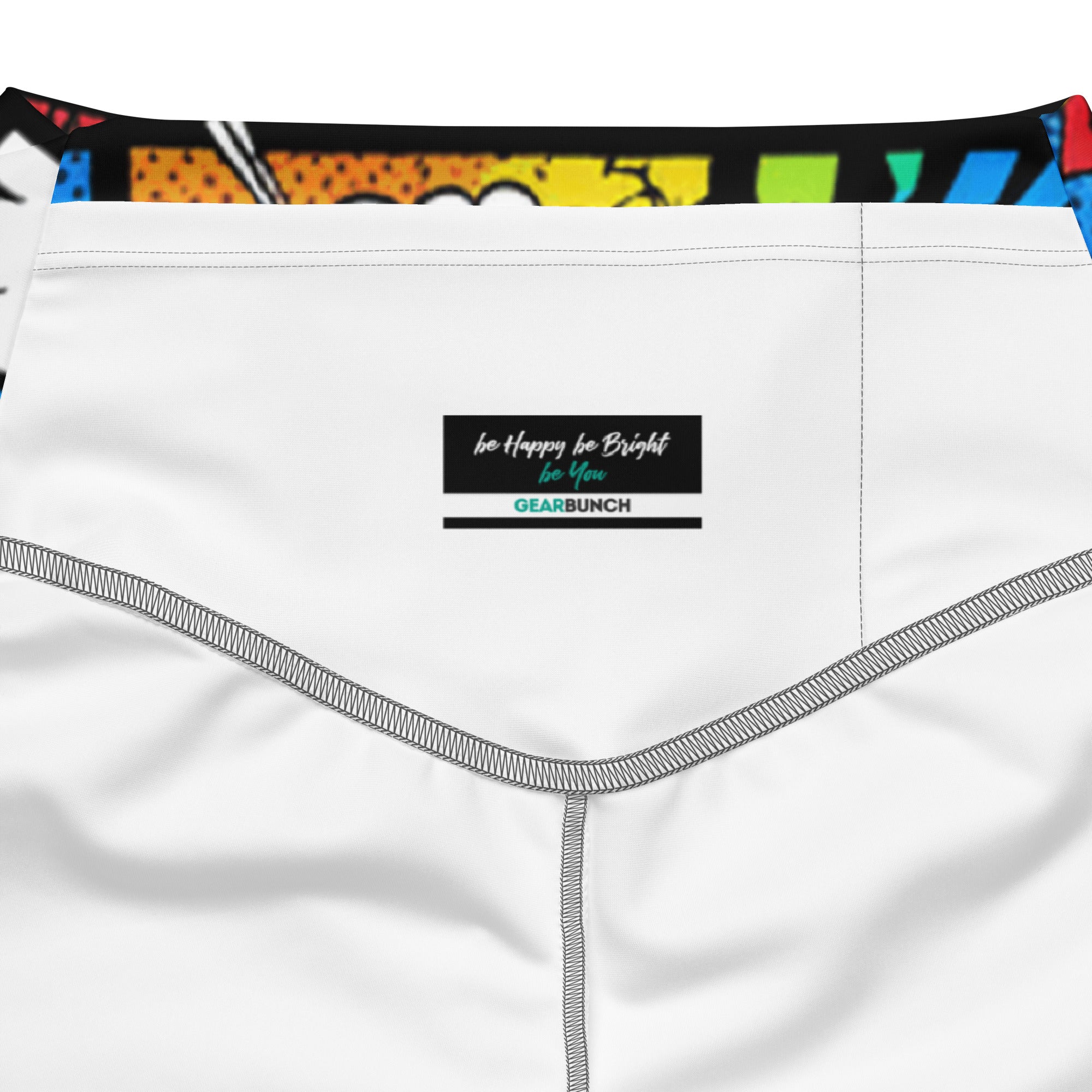 Comic Strip Graffiti Street Flare Leggings | GearBunch
