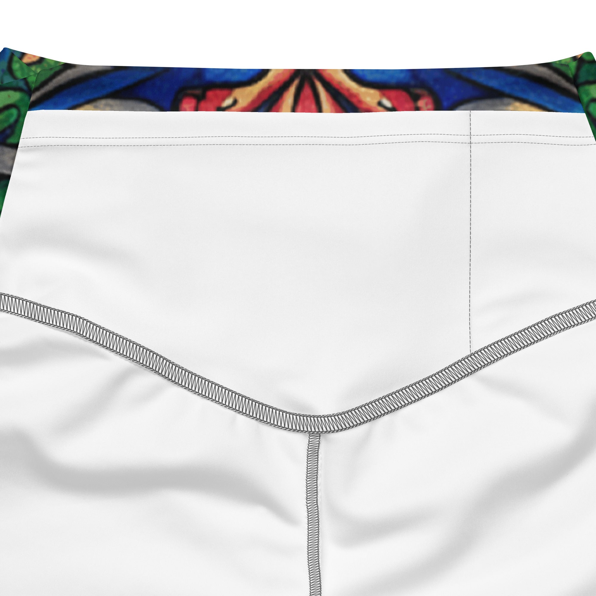 Gothic Cathedral Stained Glass Flare Leggings | GearBunch