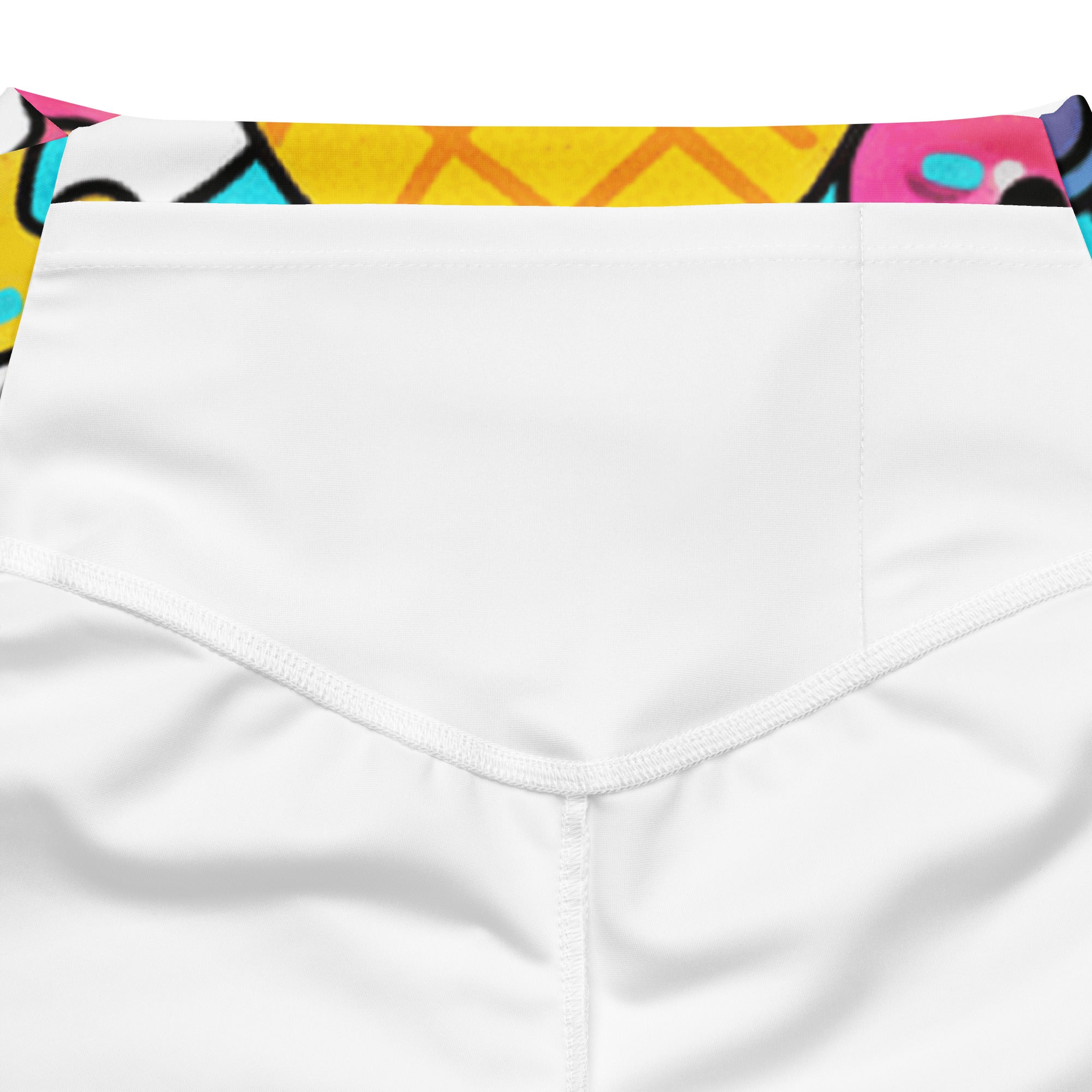 Kawaii Tropical Pineapple Flare Leggings | GearBunch