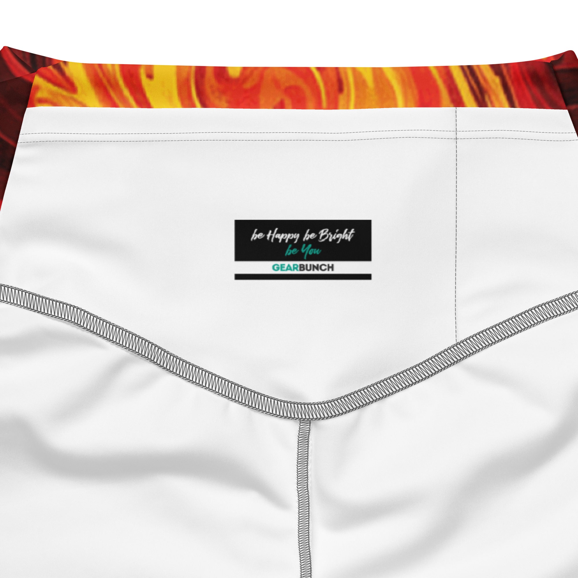 Liquid Marble Lava Flow Flare Leggings | GearBunch