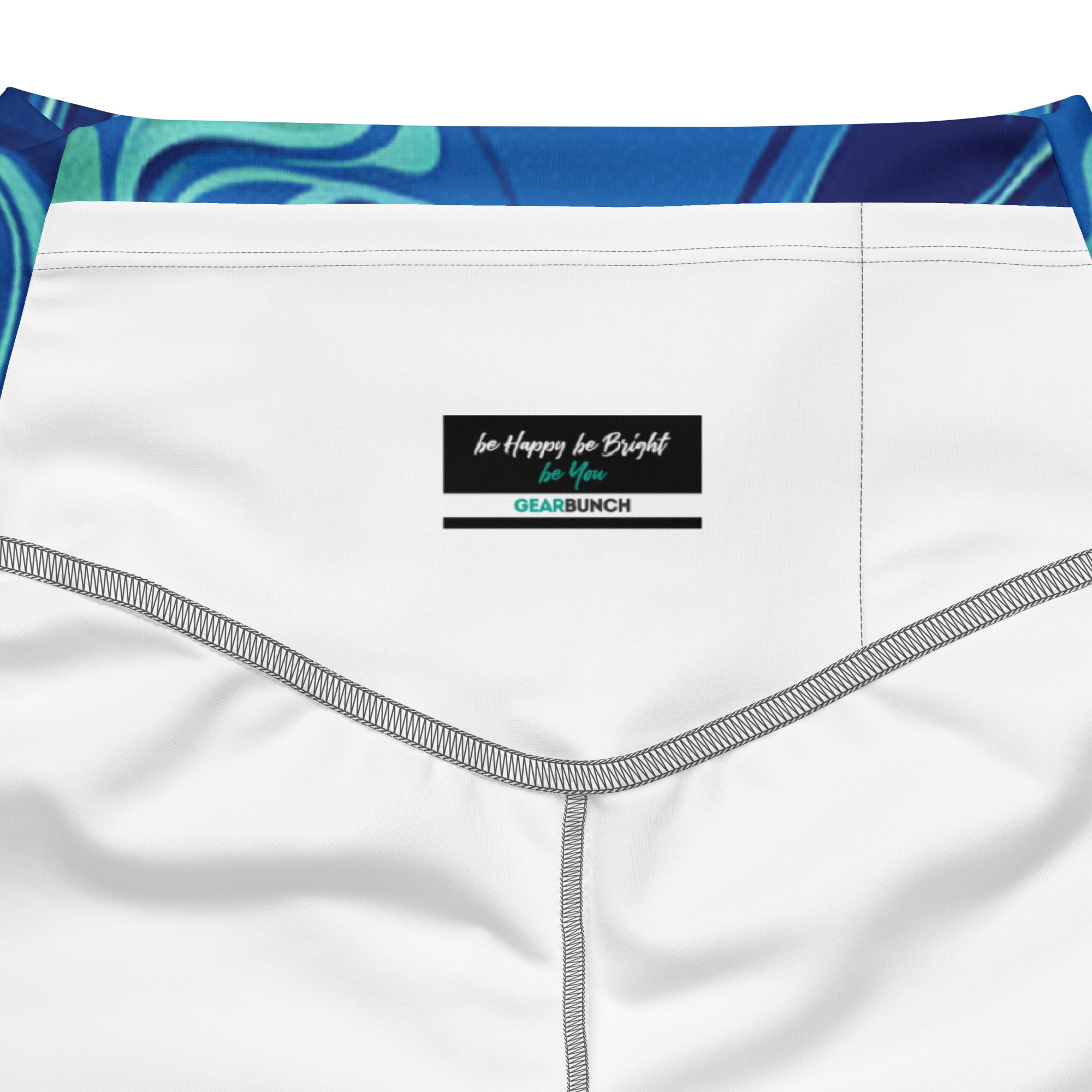 Liquid Marble Ocean Current Flare Leggings | GearBunch