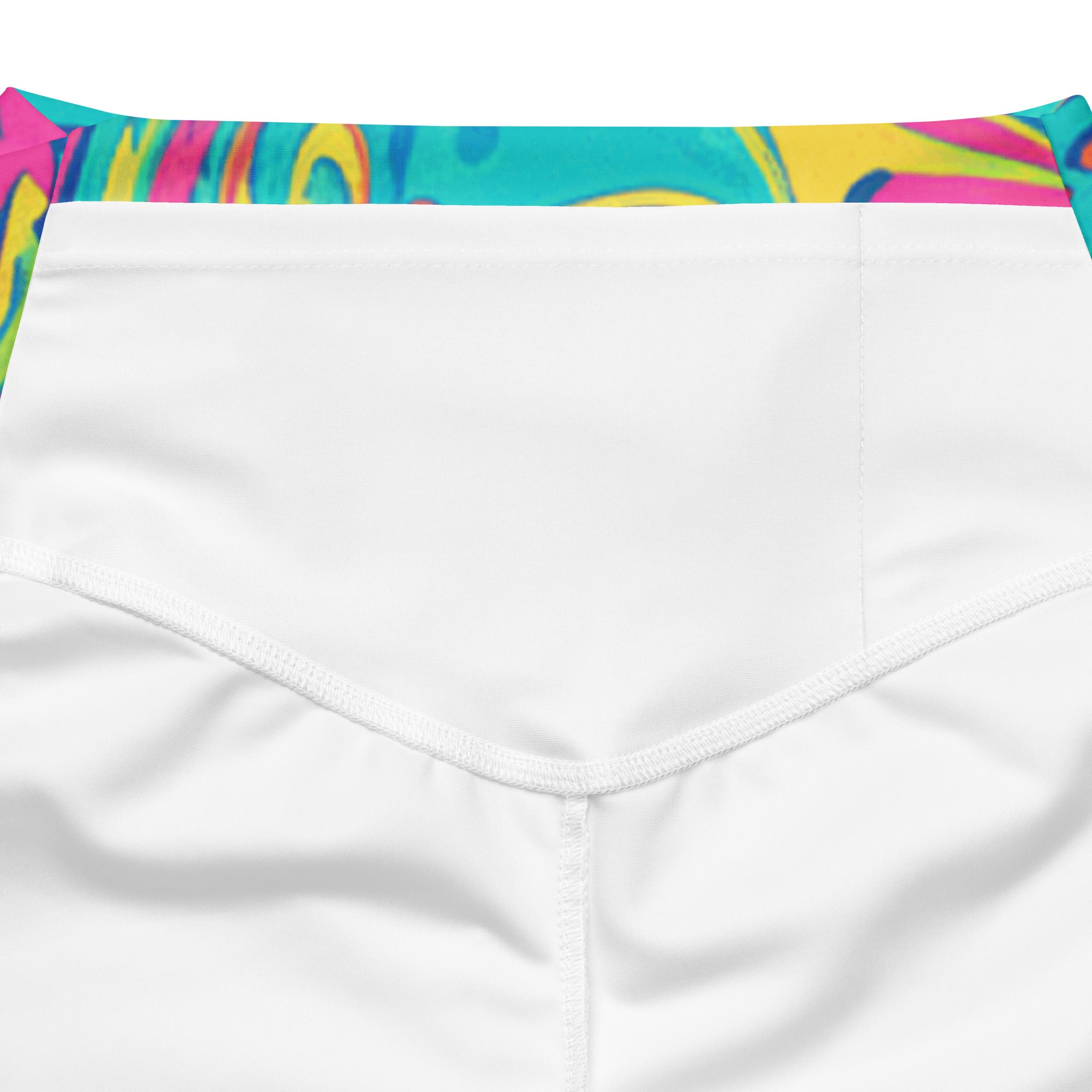 Liquid Marble Tropical Paradise Flare Leggings | GearBunch