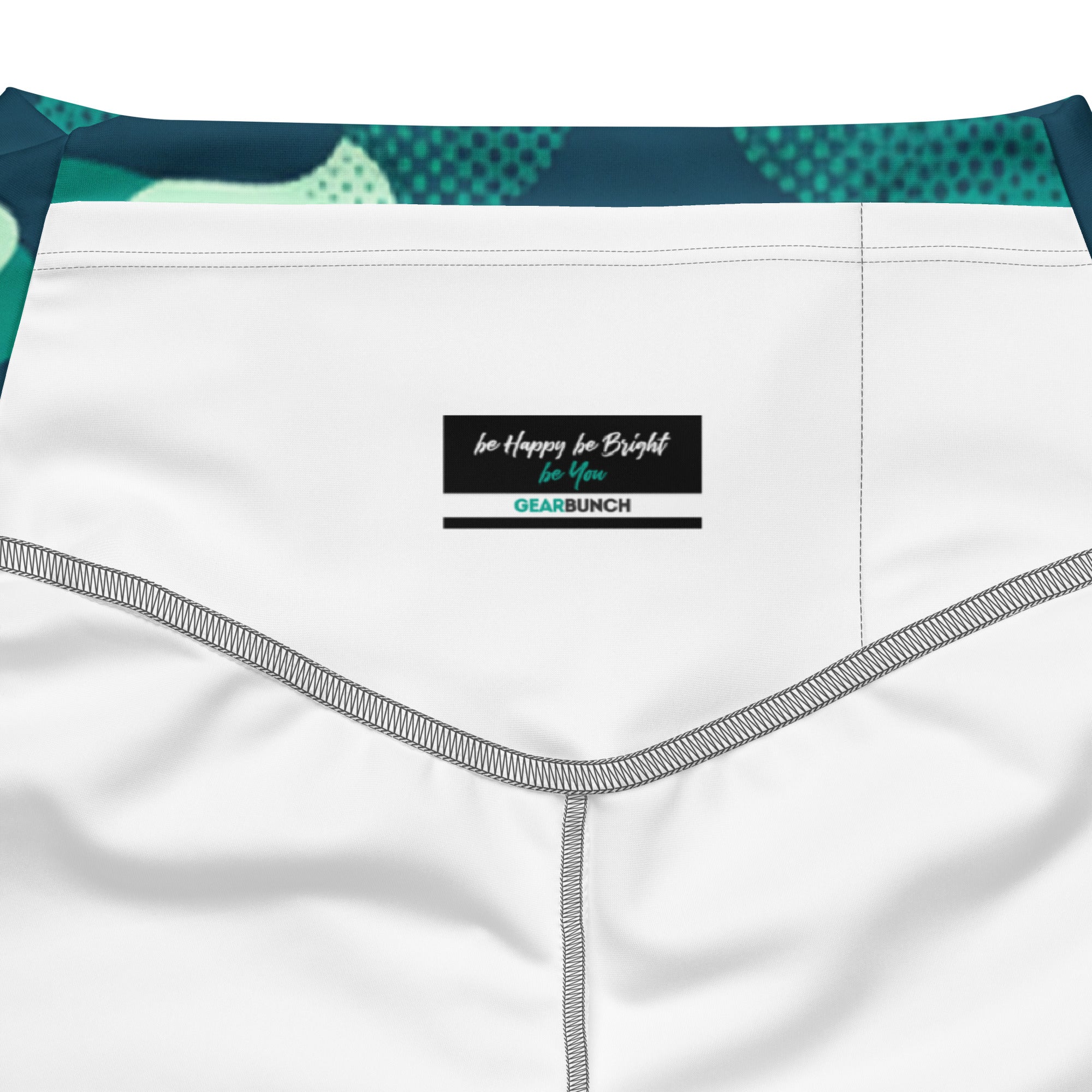 Ocean Teal Camo Flare Leggings | GearBunch