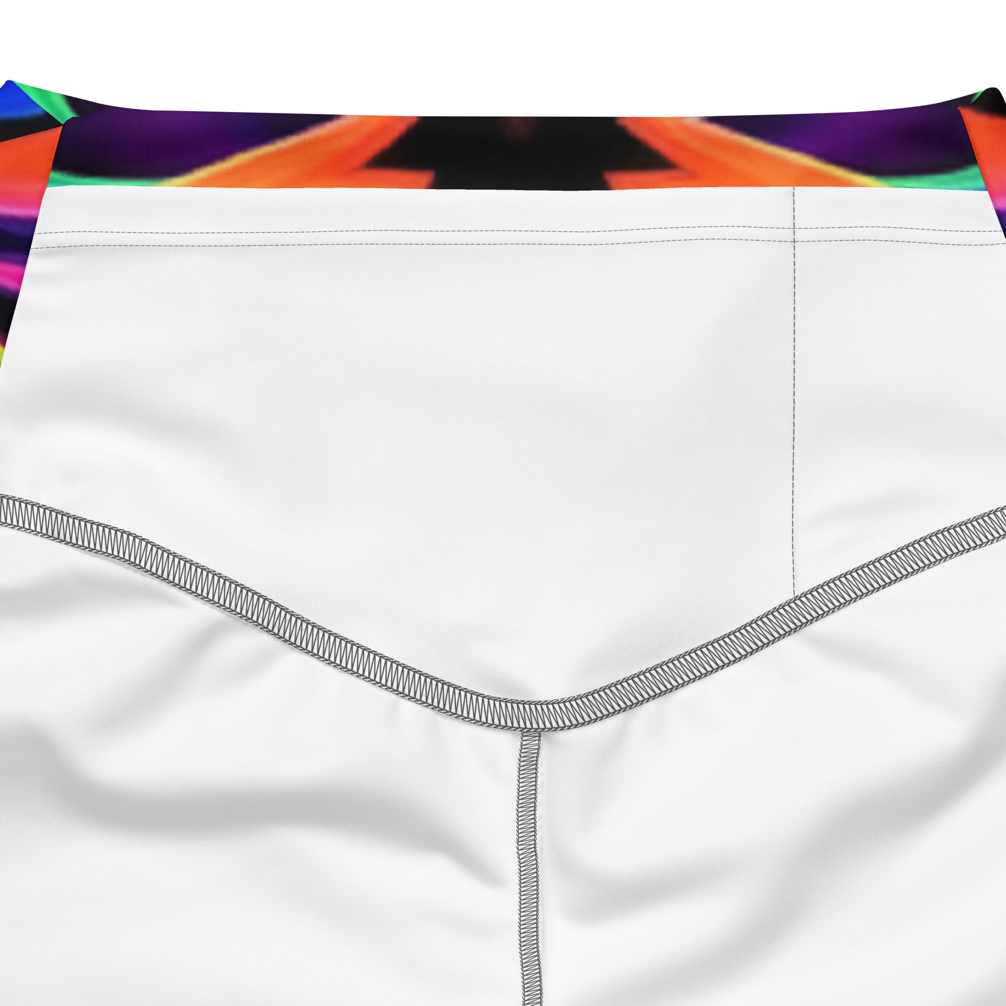 Psychedelic Blacklight Flare Leggings | GearBunch