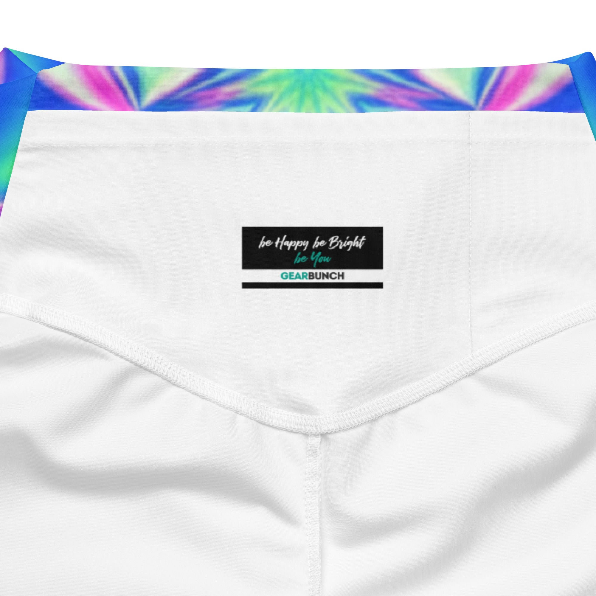 Psychedelic Chrome Spectrum Flare Leggings | GearBunch