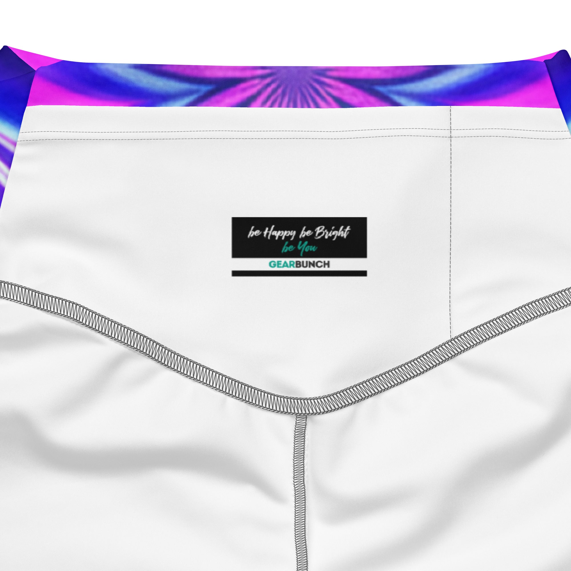 Psychedelic Ultraviolet Bloom Flare Leggings | GearBunch