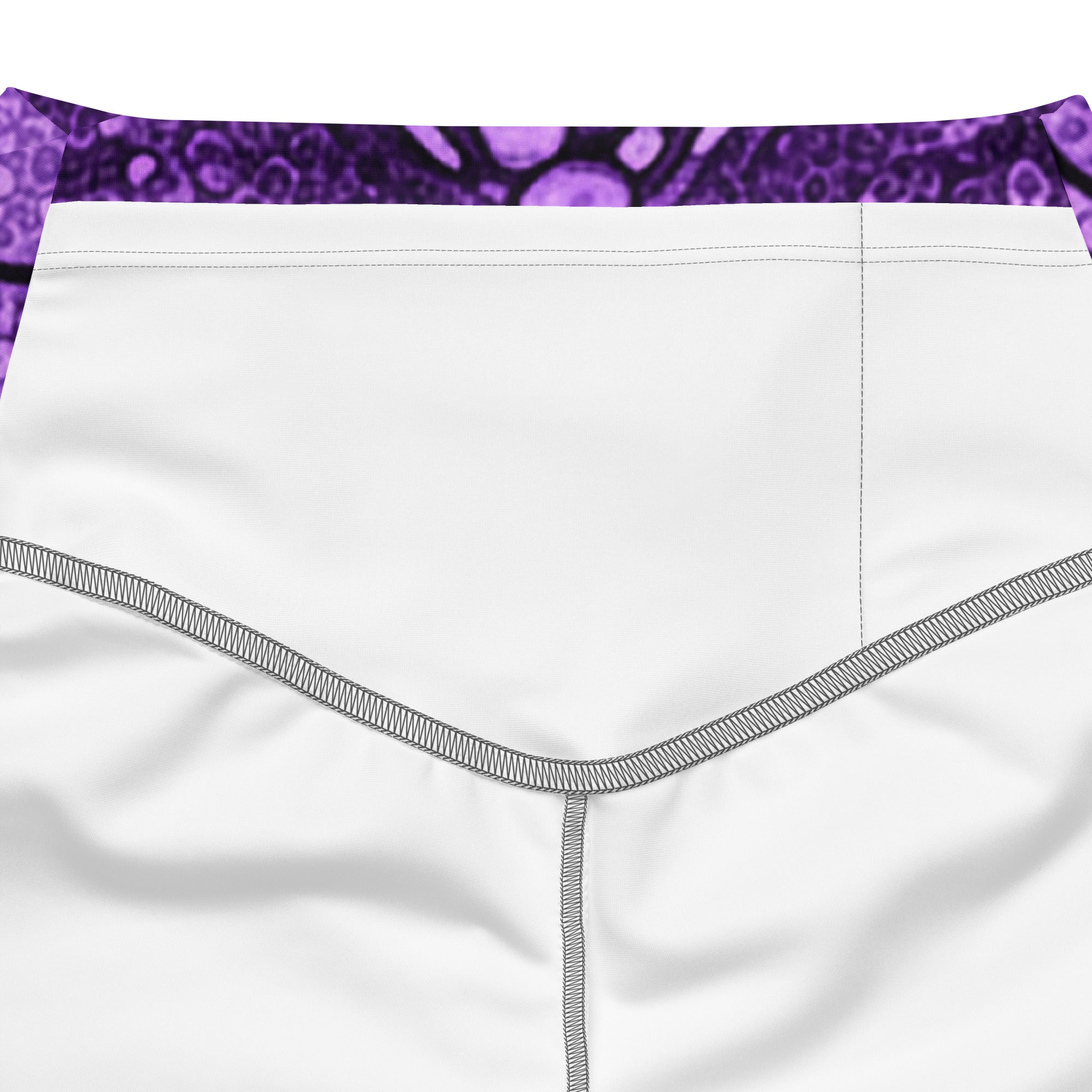 Purple Paillette Orchid Flare Leggings | GearBunch