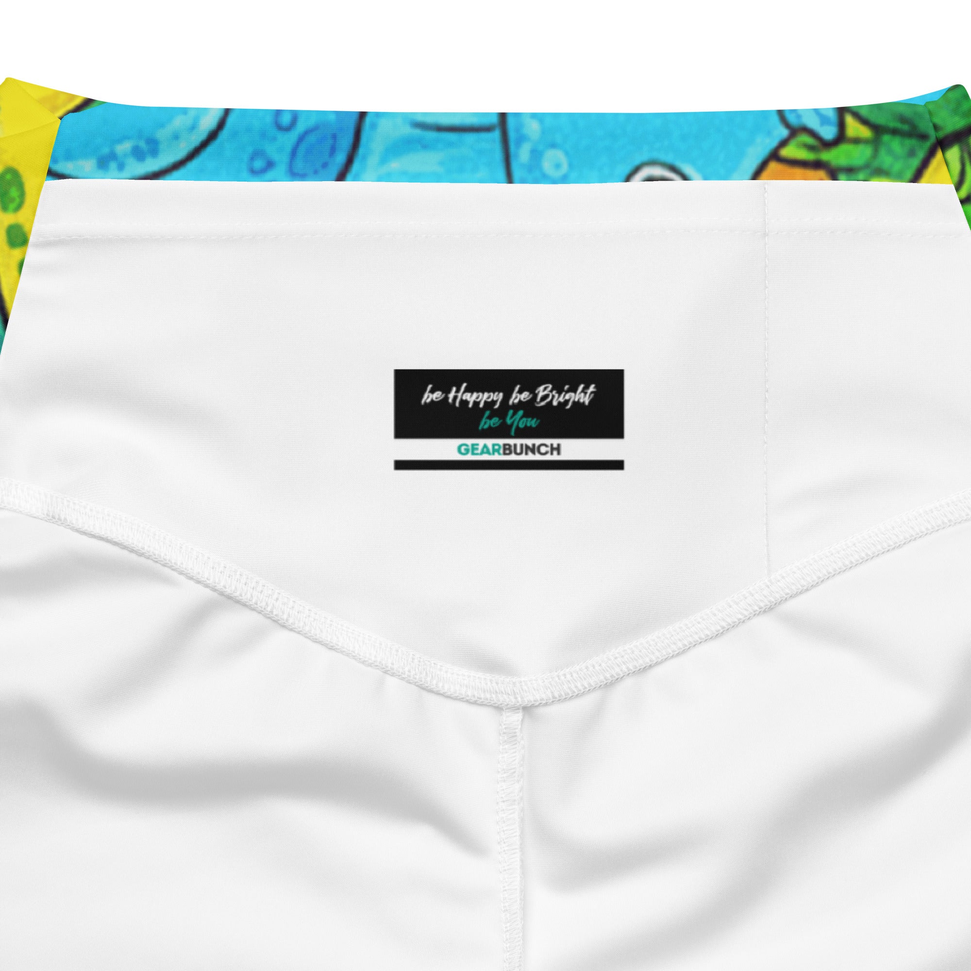 Vibrant Dinosaur Stomp Flare Leggings | GearBunch