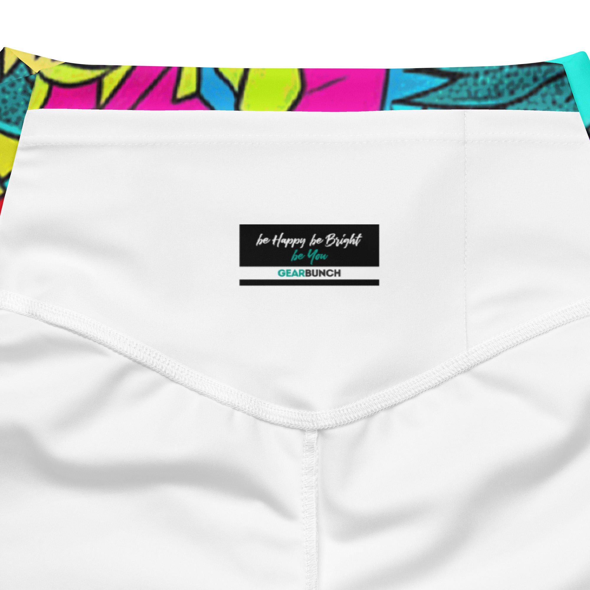 Anime Collage Chibi Party Flare Leggings | GearBunch