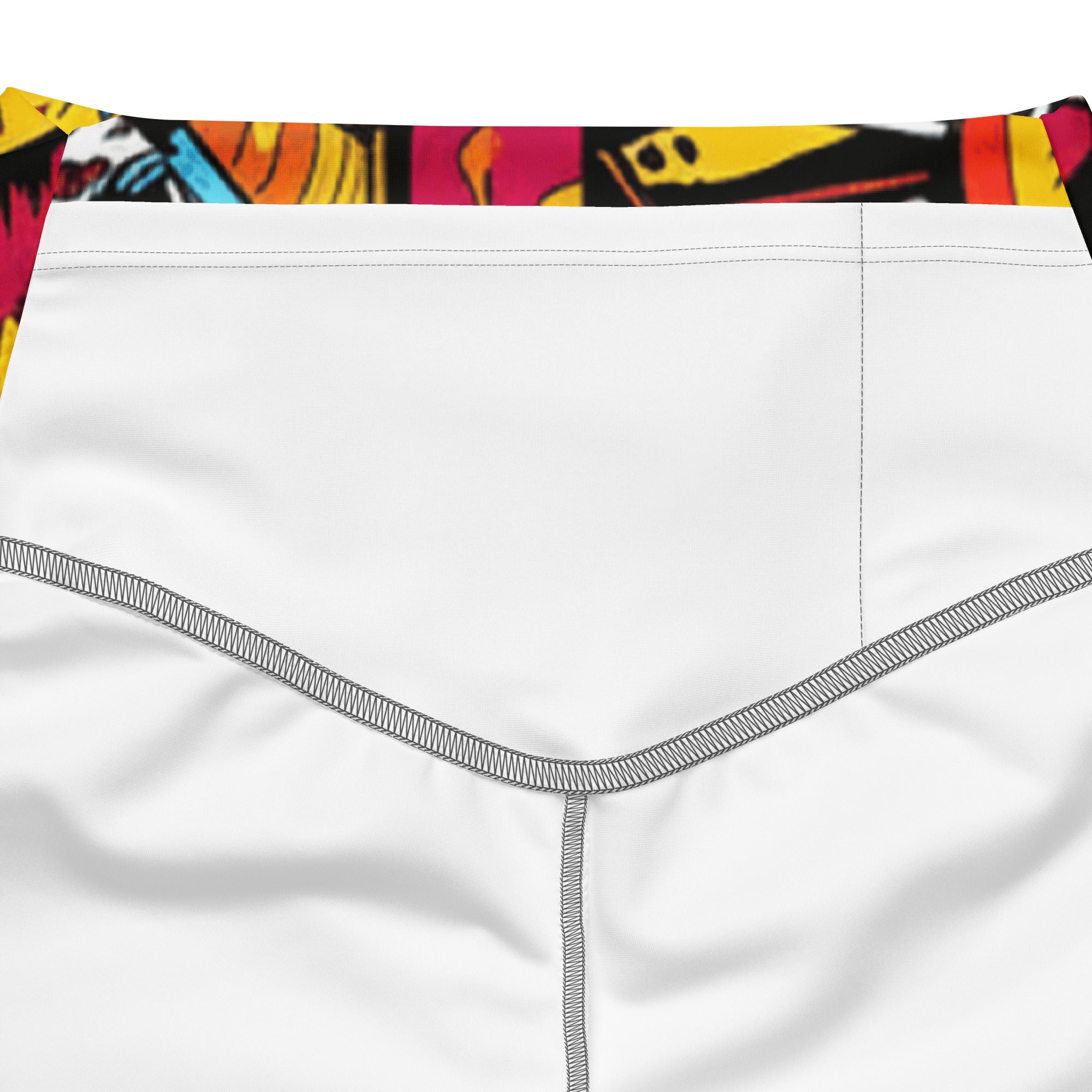 Anime Collage Fire Spirit Flare Leggings | GearBunch