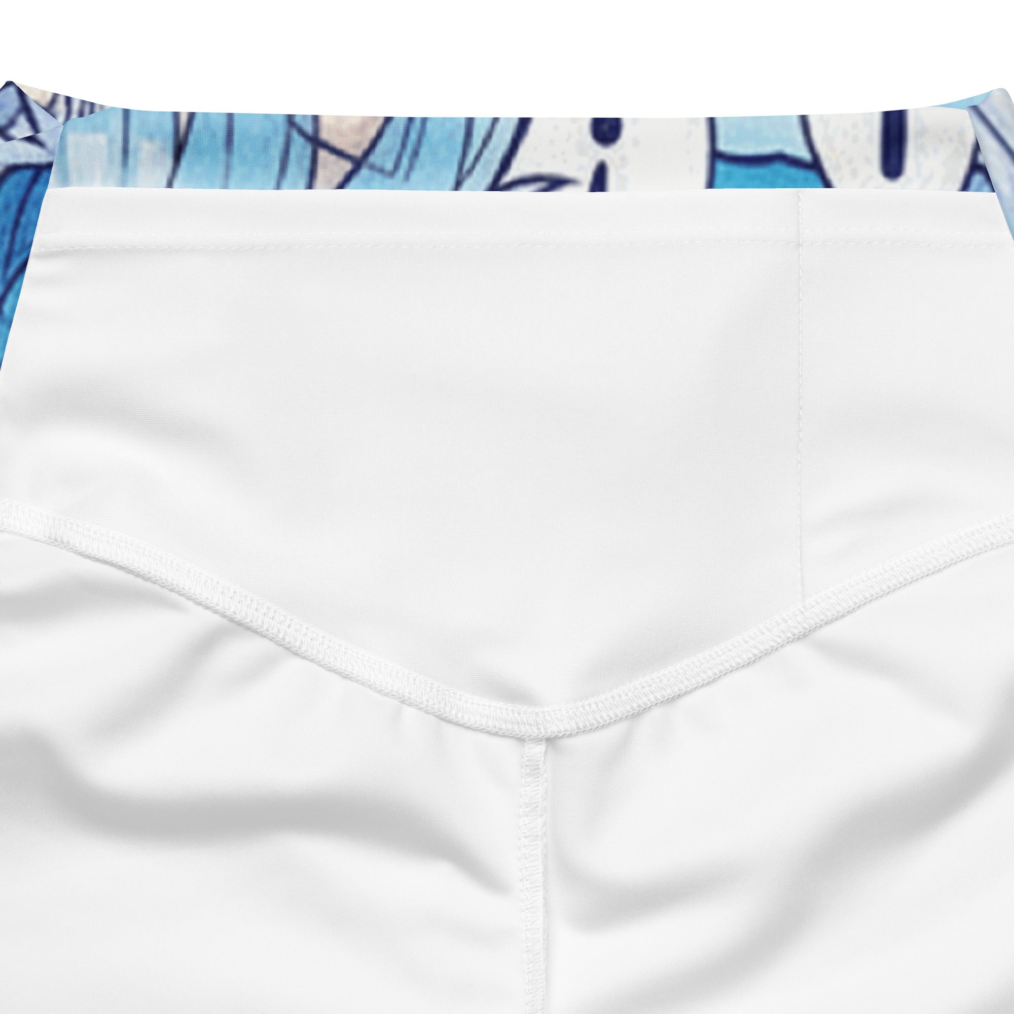 Anime Collage Ice Kingdom Flare Leggings | GearBunch