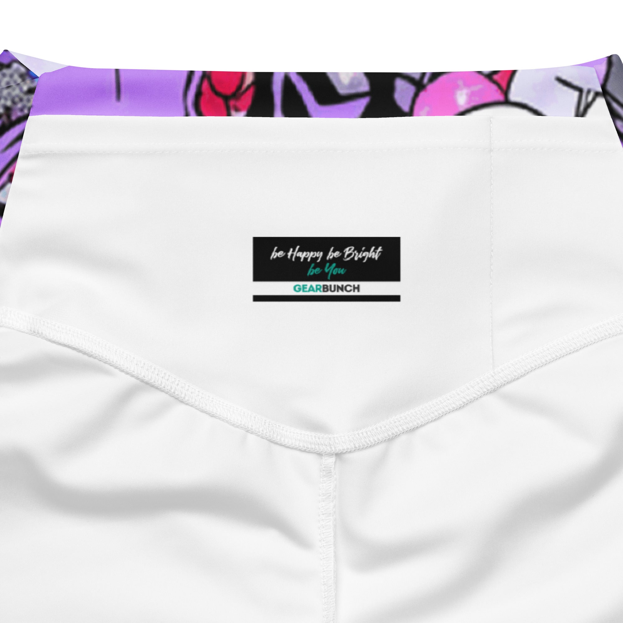 Anime Kawaii Goth Collage Flare Leggings | GearBunch