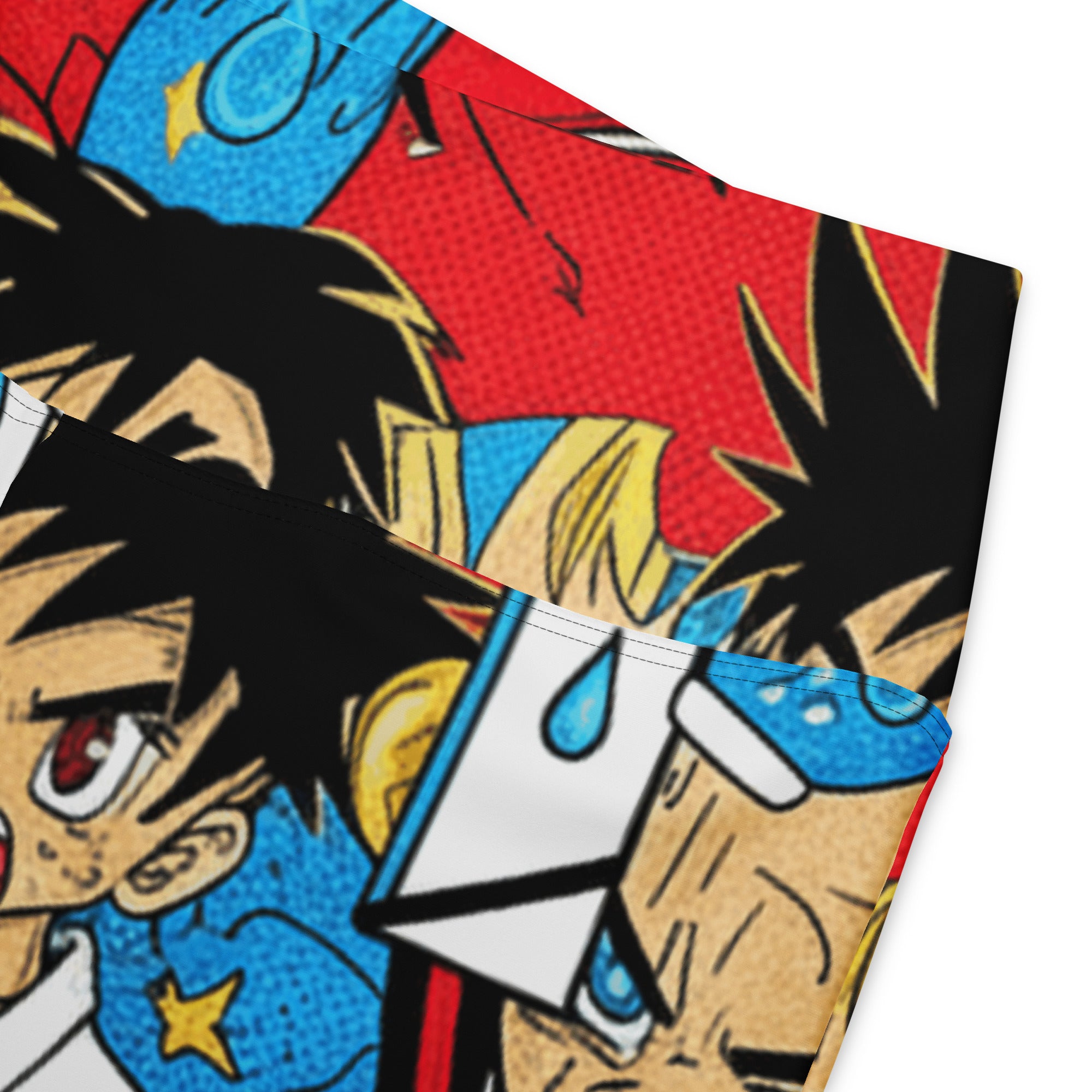 Anime Collage Street Fighter Flare Leggings | GearBunch