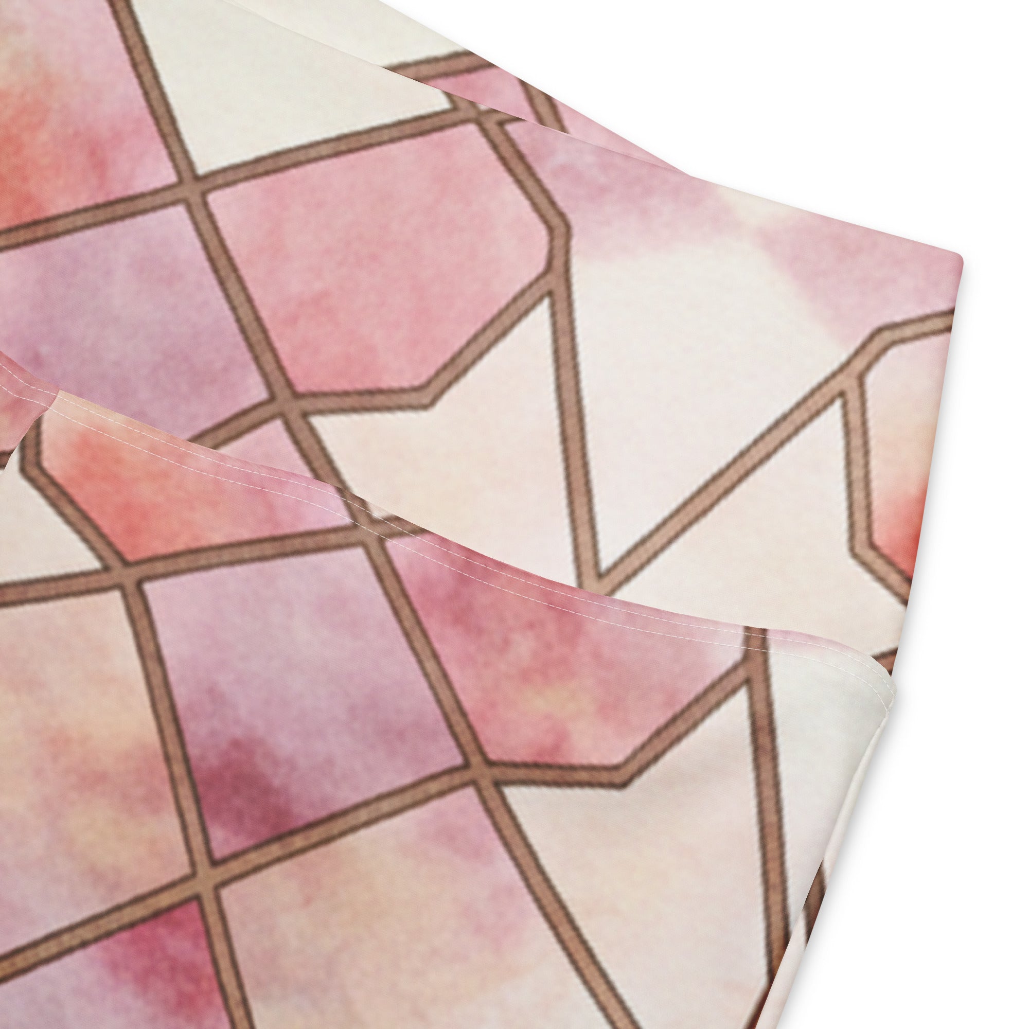 Arabic Rose Quartz Flare Leggings | GearBunch