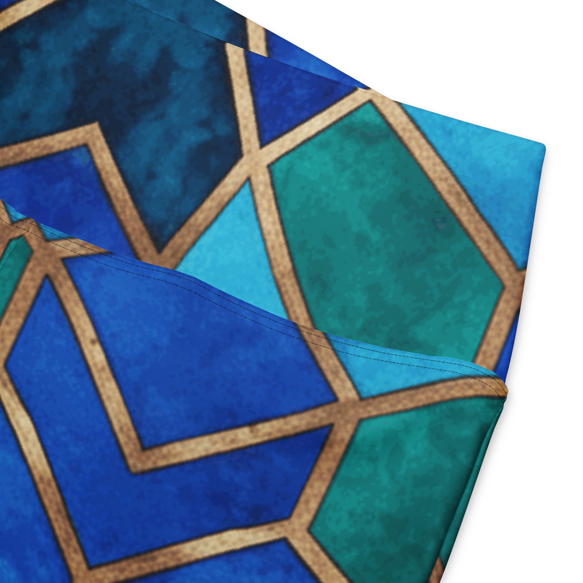 Arabic Sapphire Bronze Flare Leggings | GearBunch