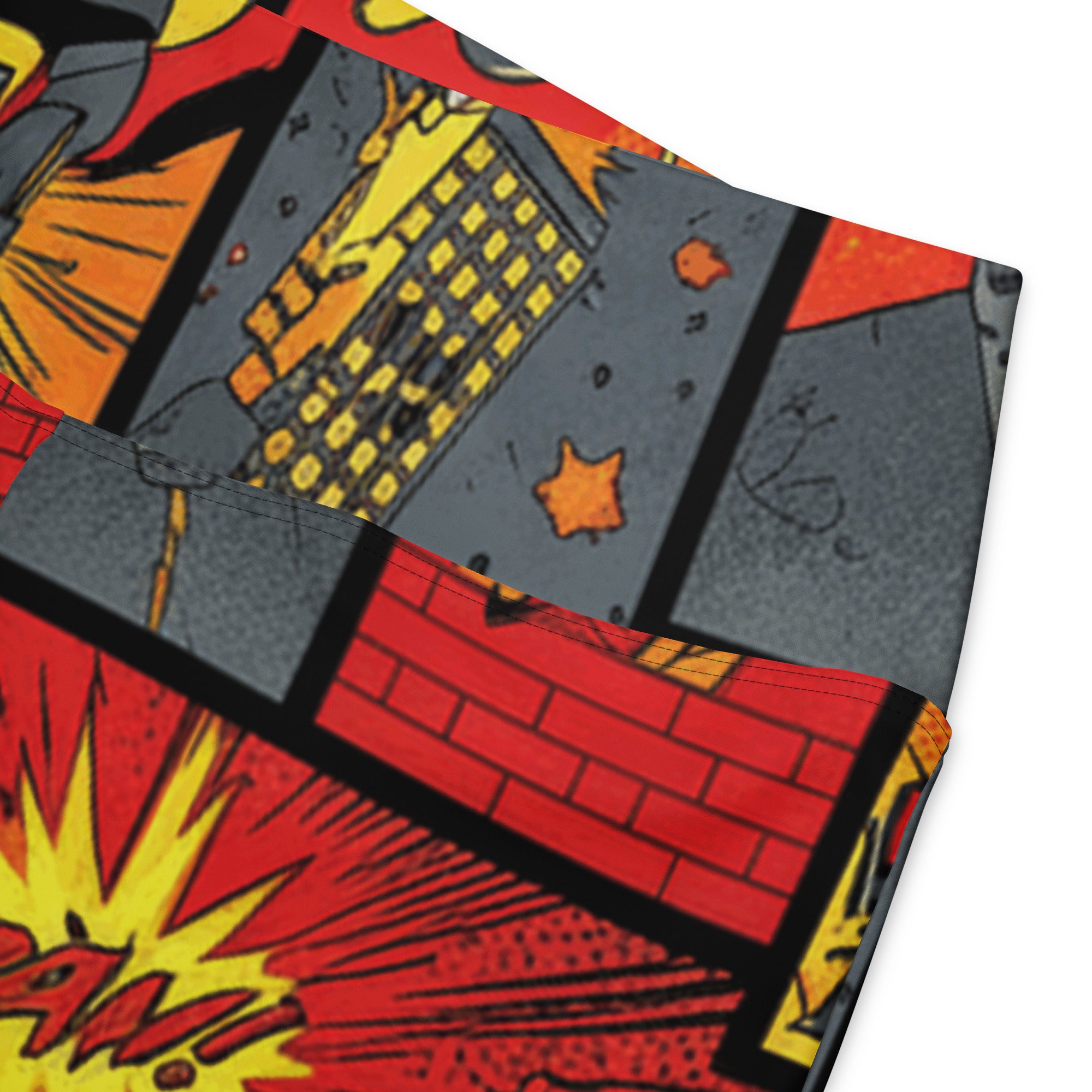 Comic Strip Boom Town Flare Leggings | GearBunch