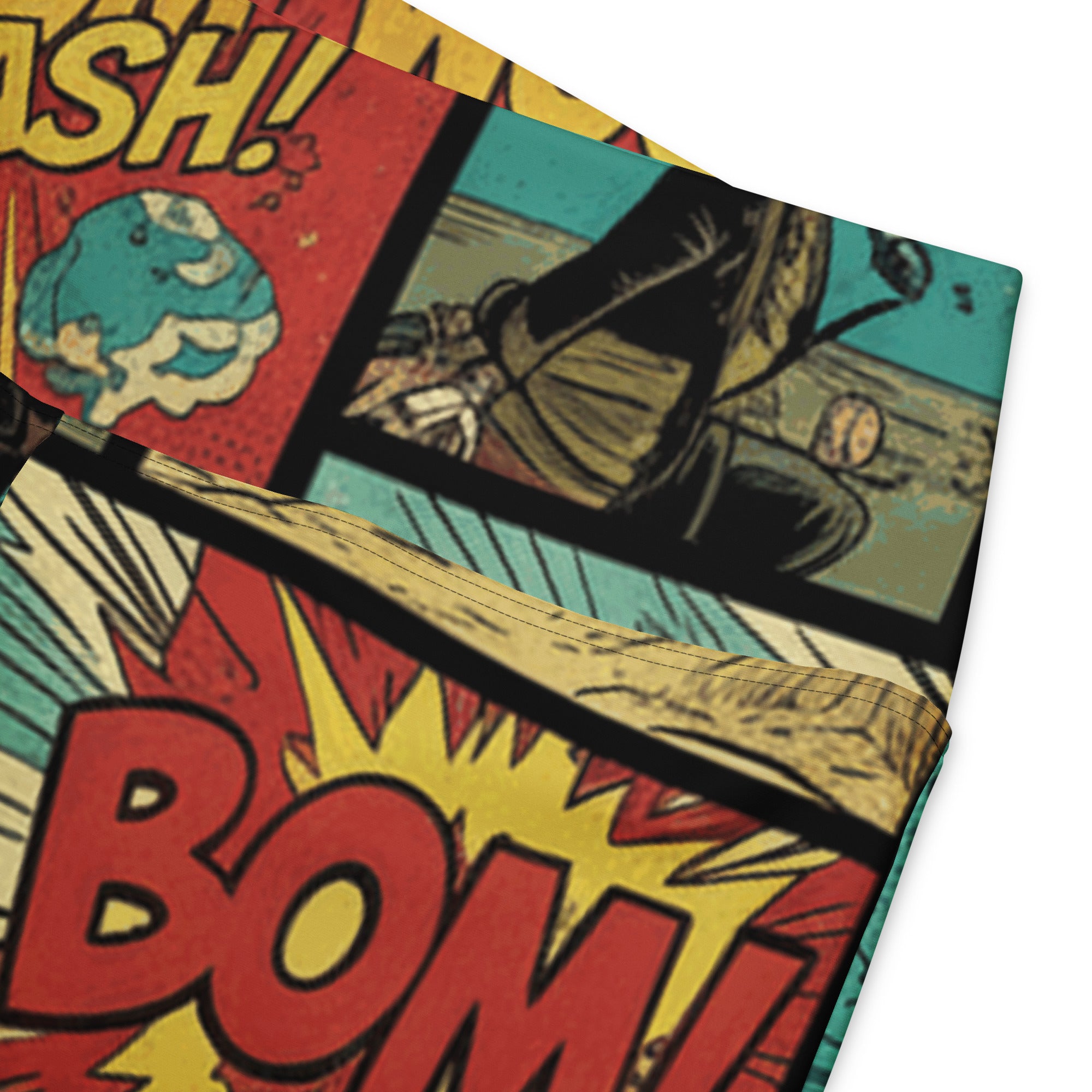Comic Strip Pirate Adventure Flare Leggings | GearBunch