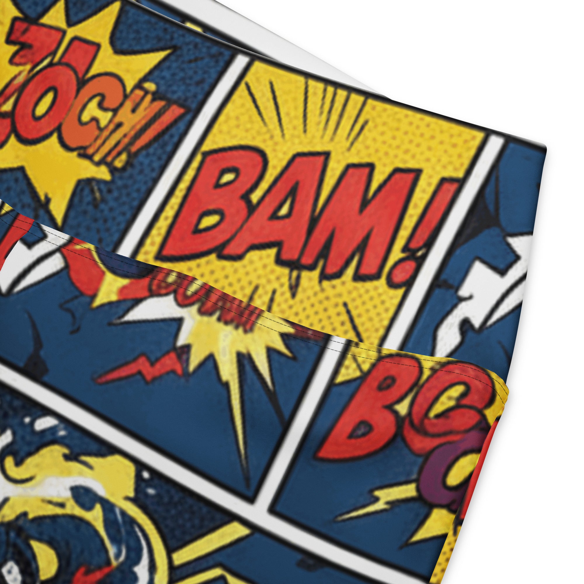 Comic Strip Thunder Punch Flare Leggings | GearBunch