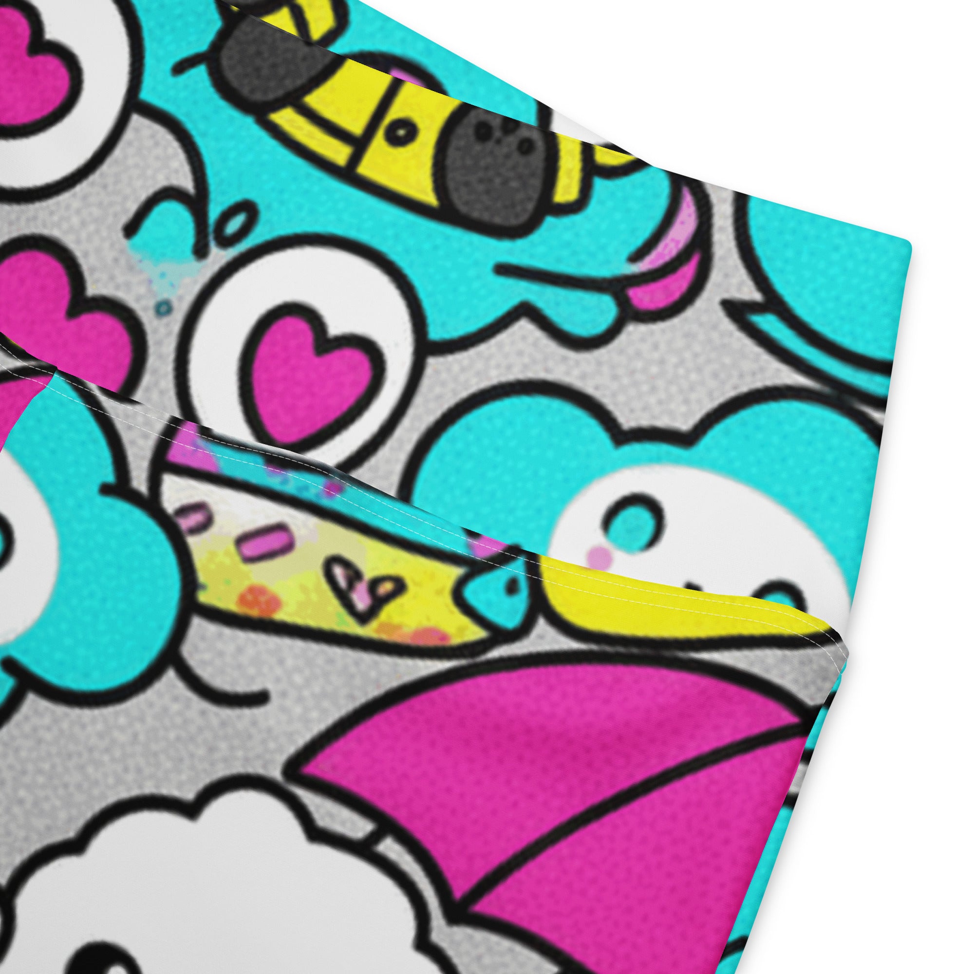 Kawaii Rainy Day Flare Leggings | GearBunch